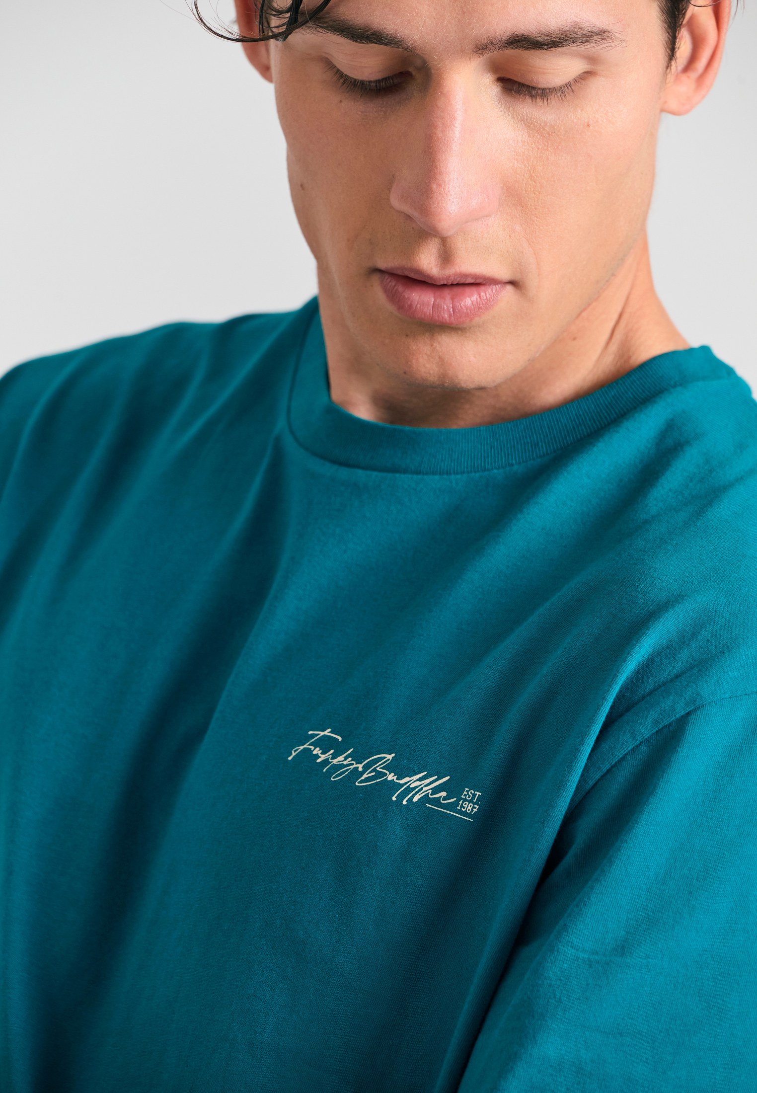 Men's T-Shirts Funky Buddha Blue