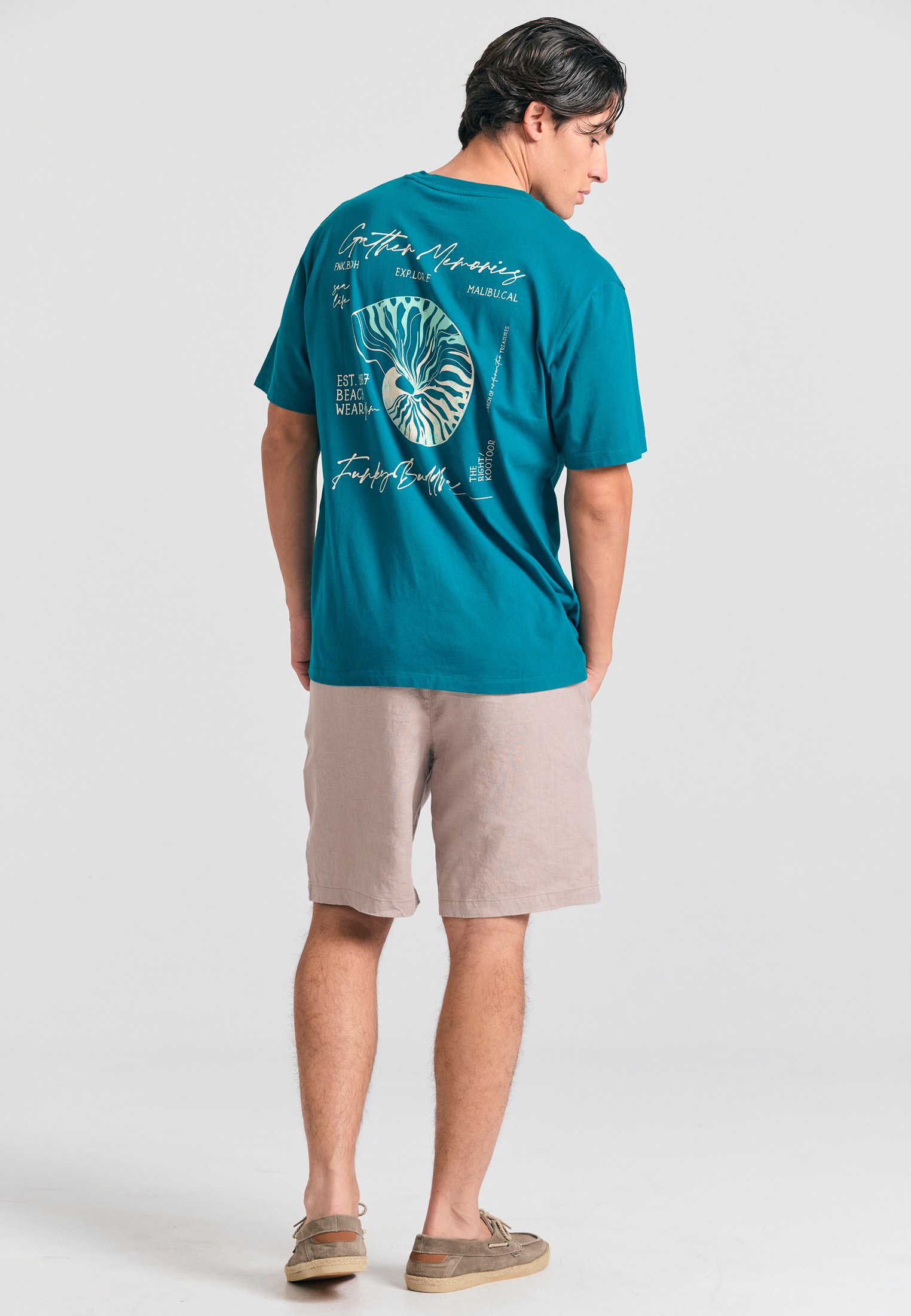 Men's T-Shirts Funky Buddha Blue