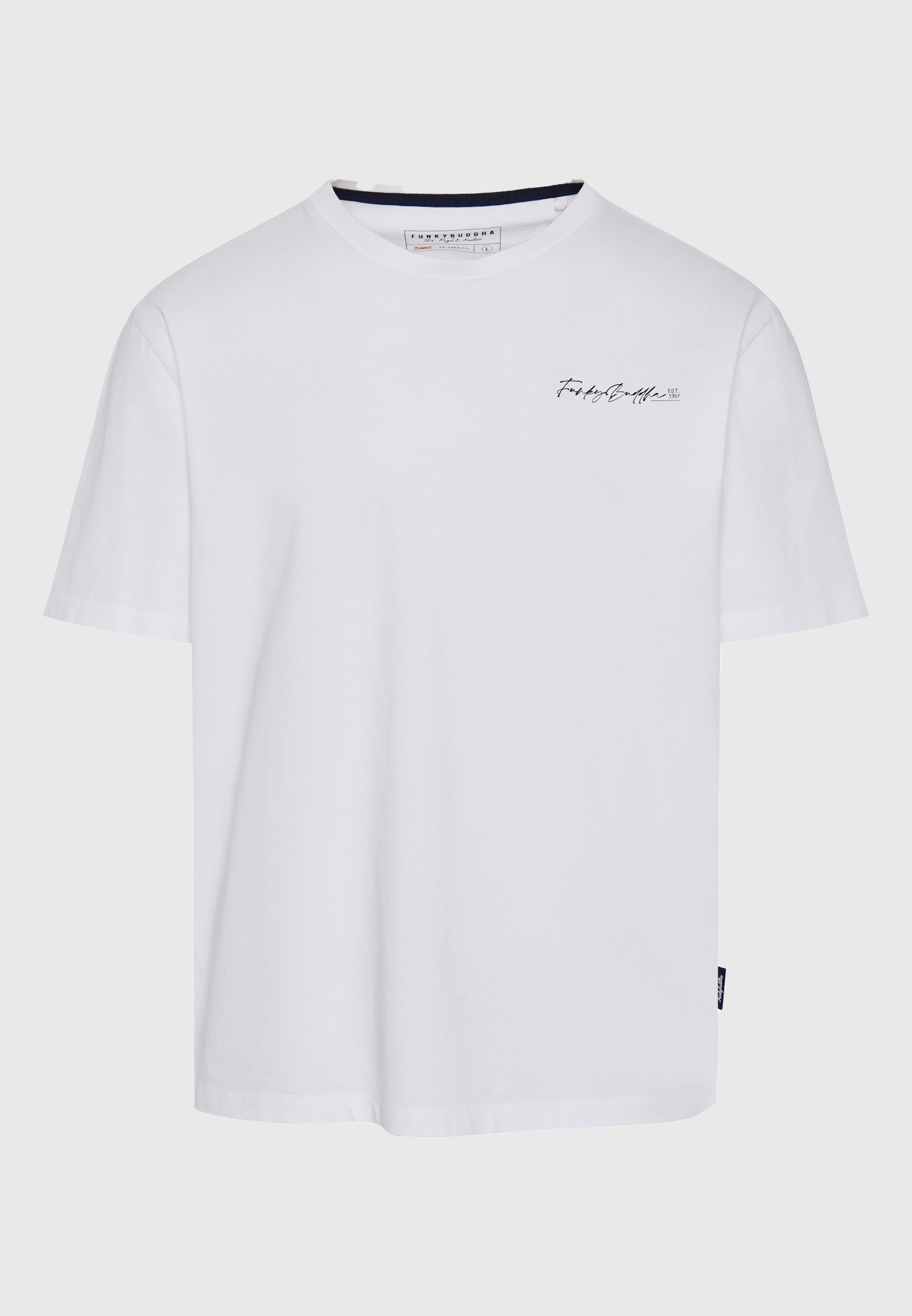 Men's T-Shirts Funky Buddha White