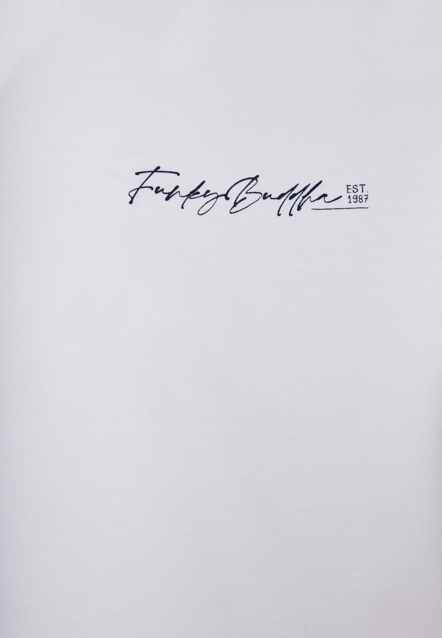 Men's T-Shirts Funky Buddha White