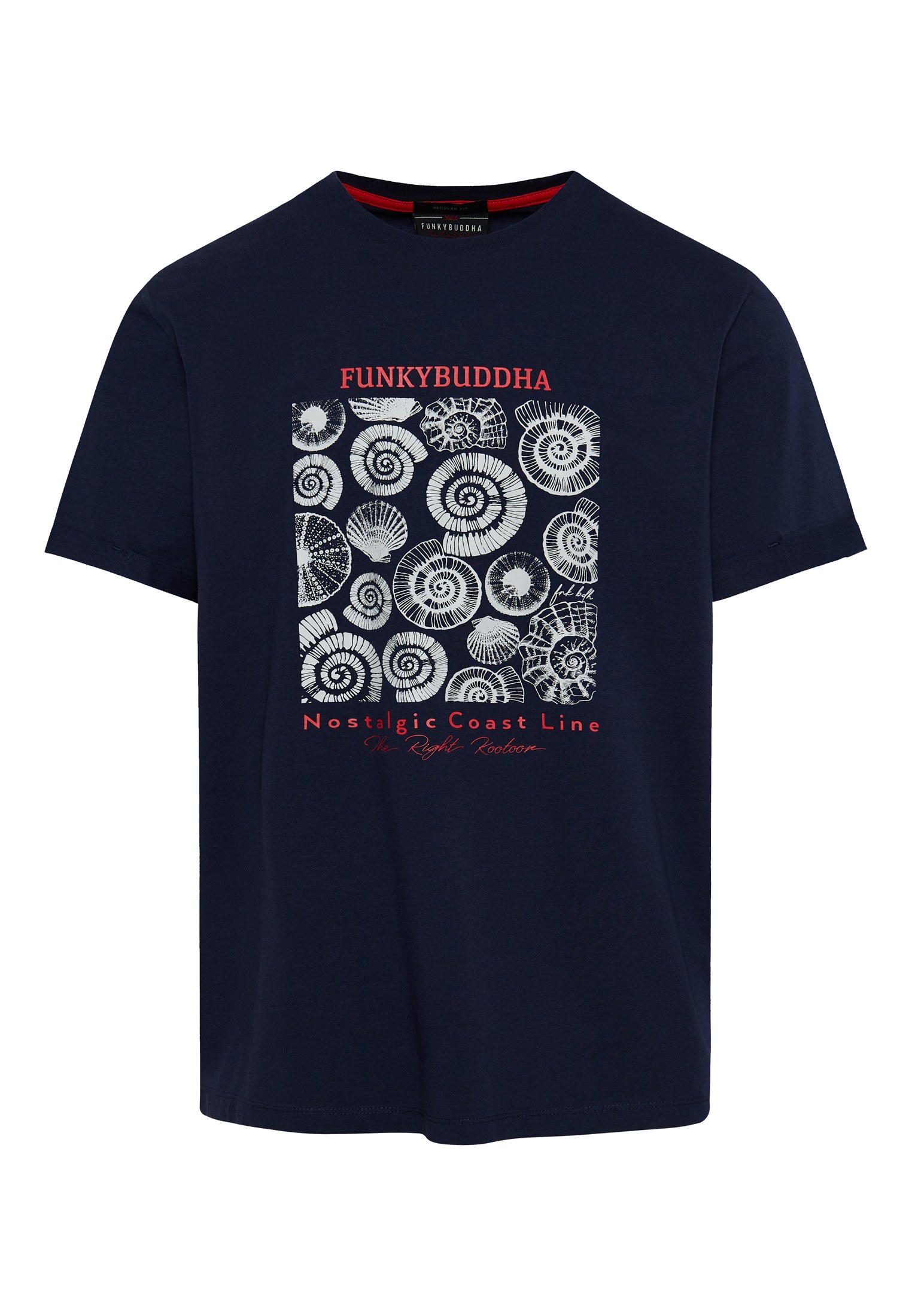 Men's T-Shirts Funky Buddha Navy