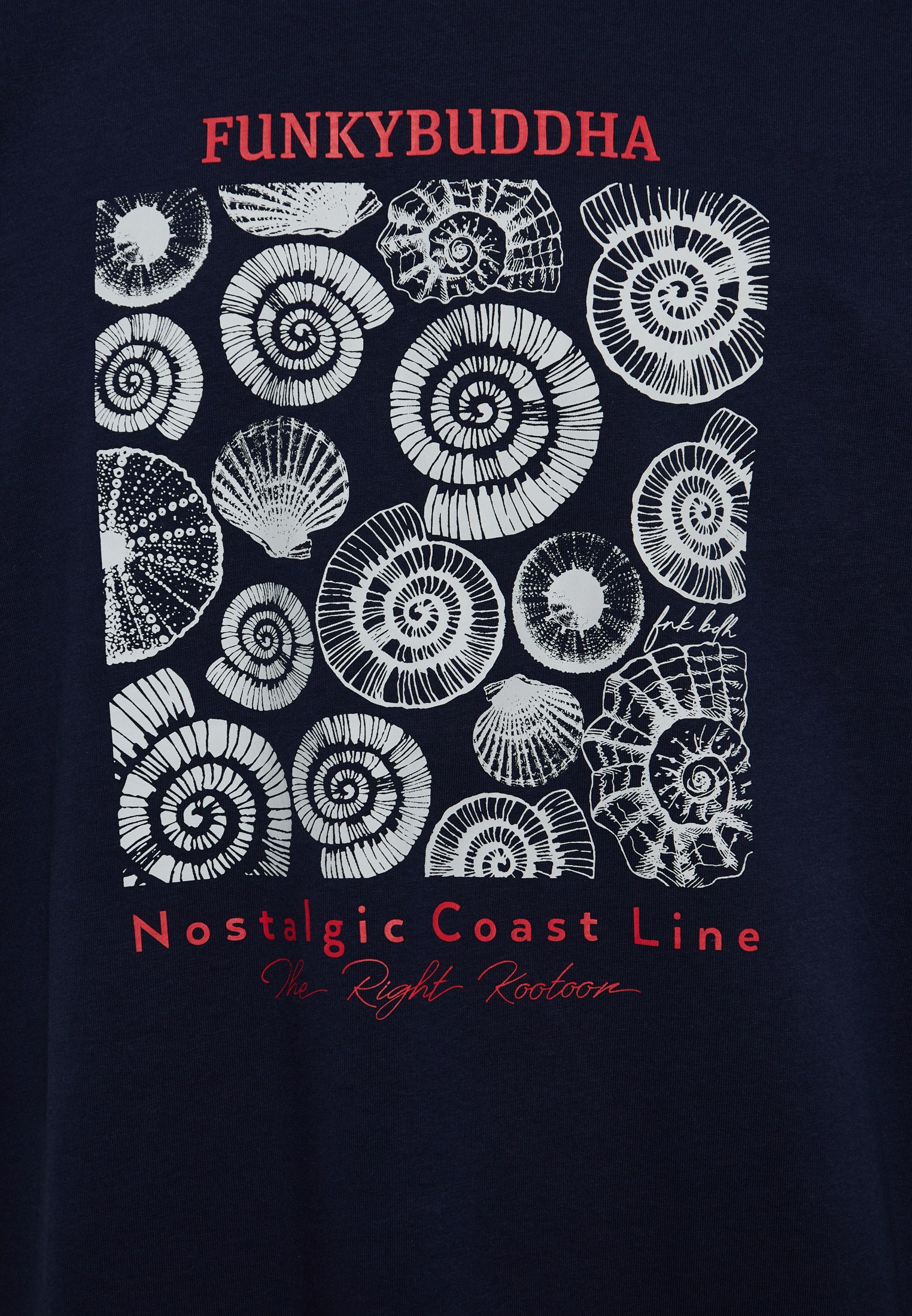 Men's T-Shirts Funky Buddha Navy