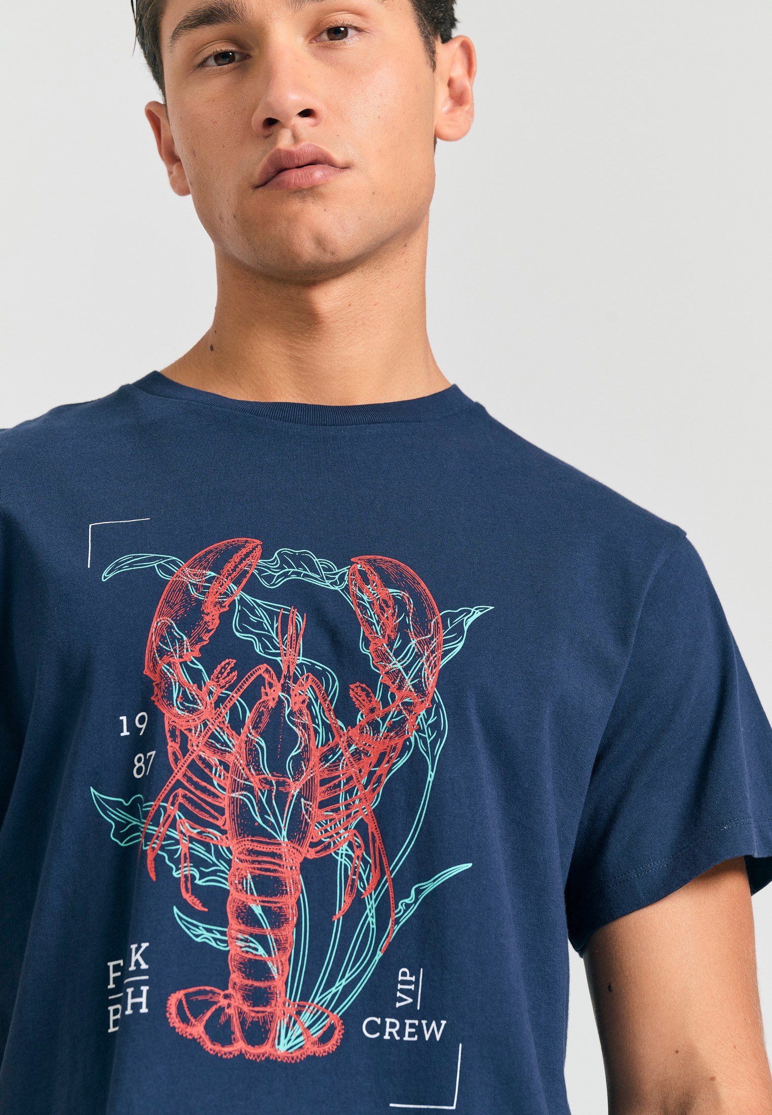Men's T-Shirts Funky Buddha Navy