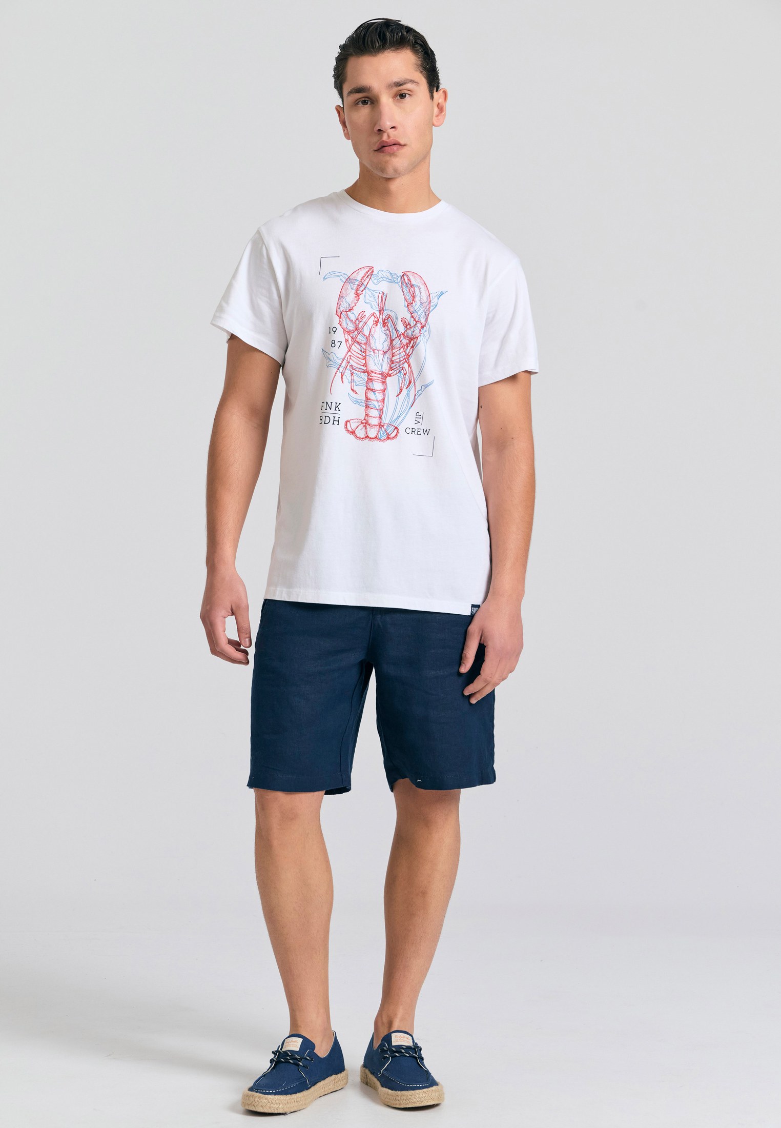 Men's T-Shirts Funky Buddha White