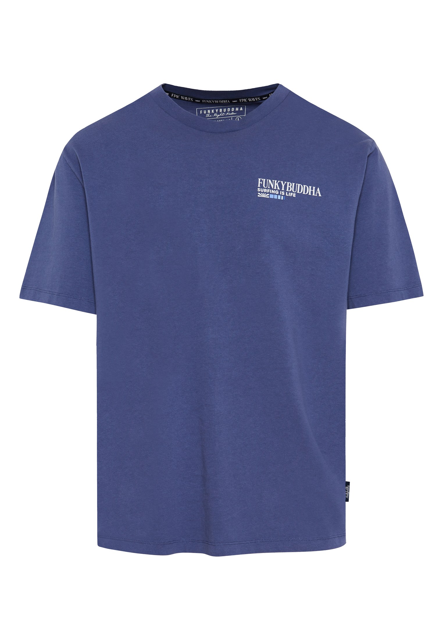 Men's T-Shirts Funky Buddha Blue