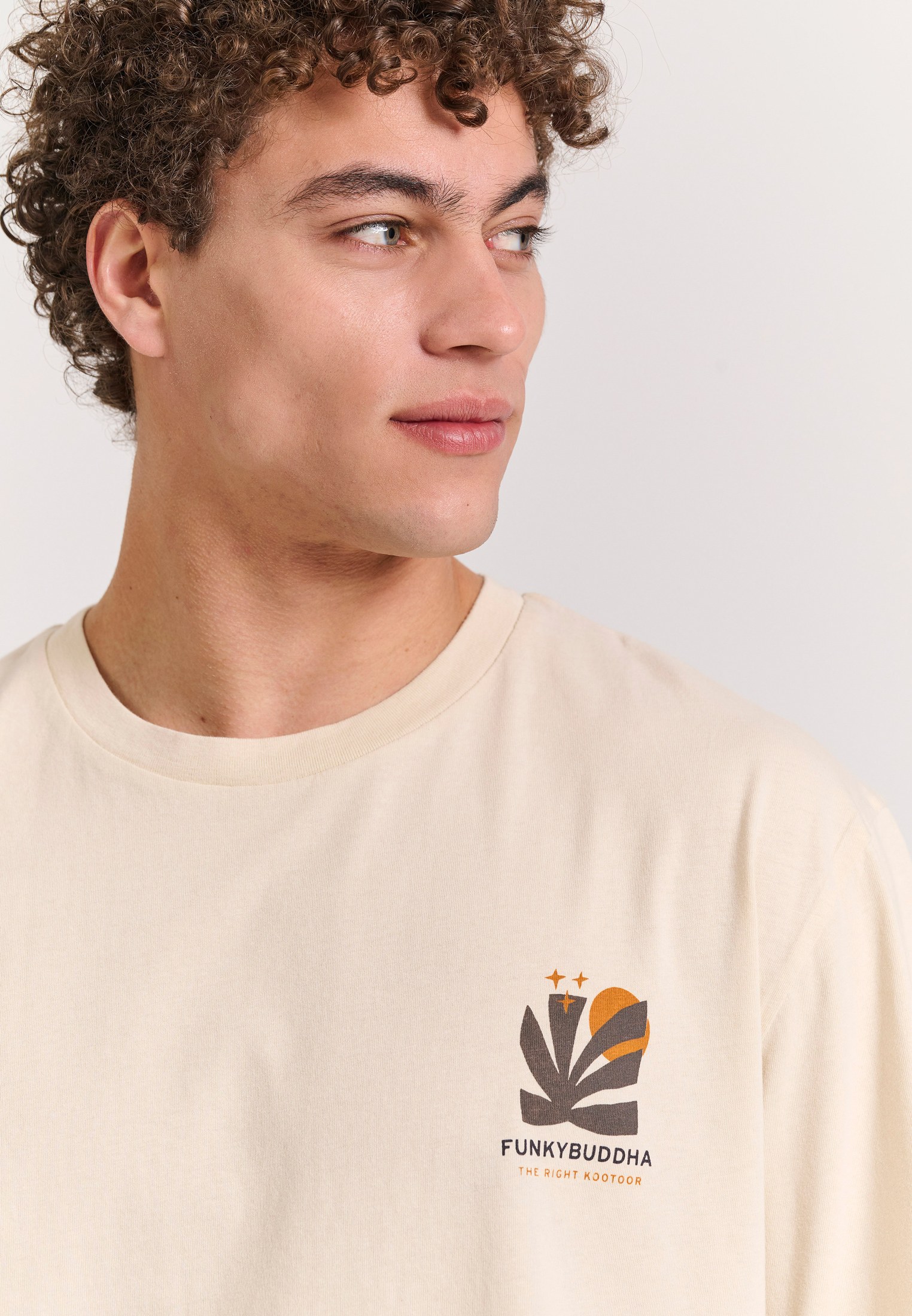 Men's T-Shirts Funky Buddha White