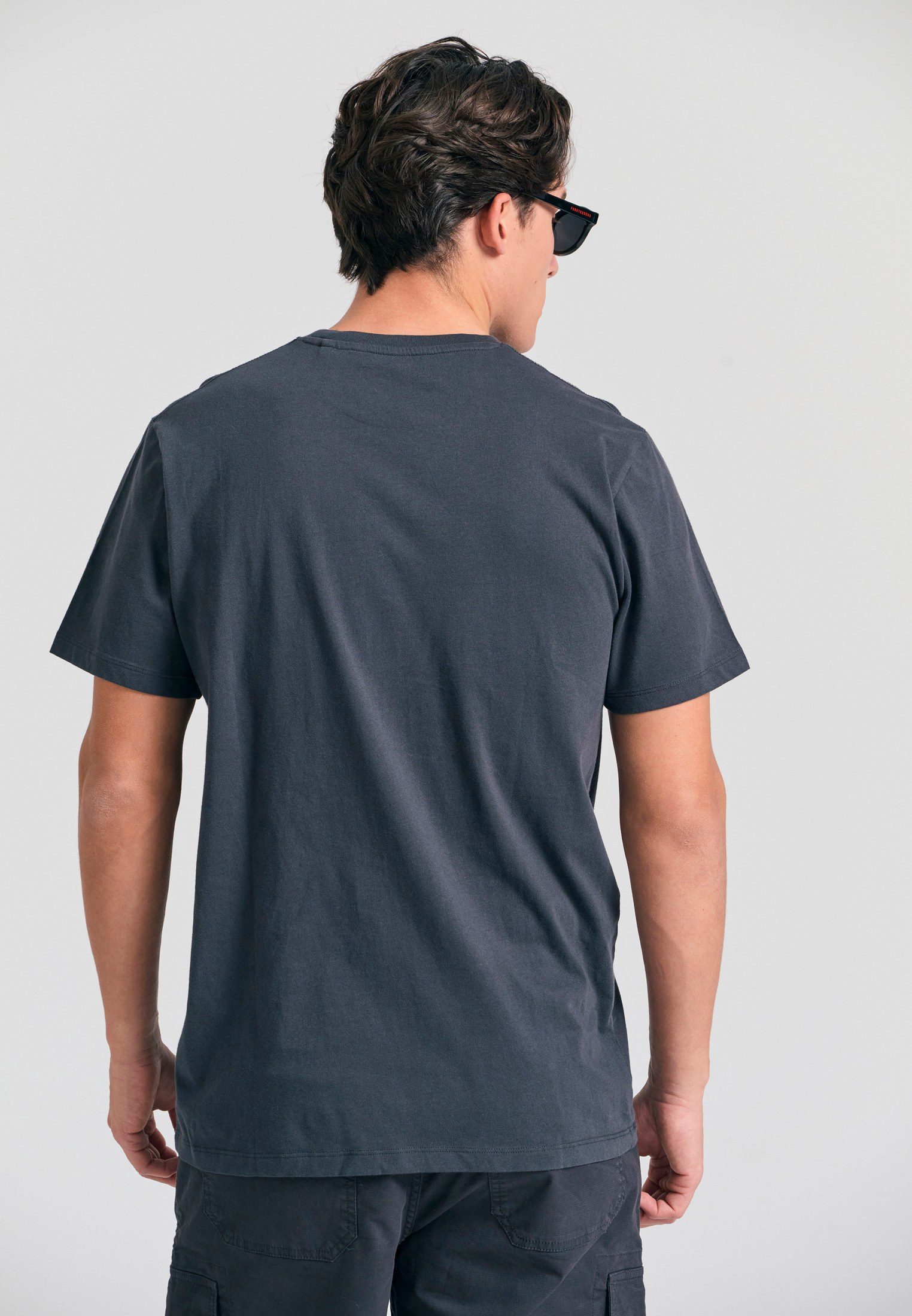 Men's T-Shirts Funky Buddha Gray