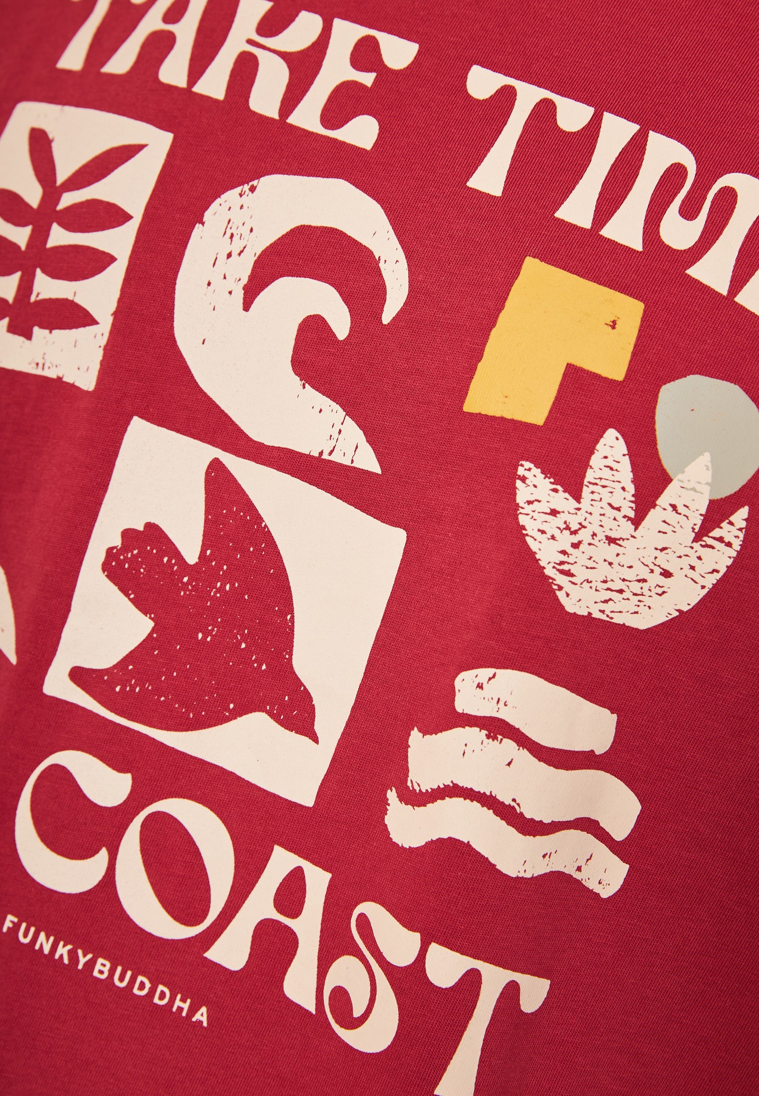 Men's Shirts Funky Buddha Red