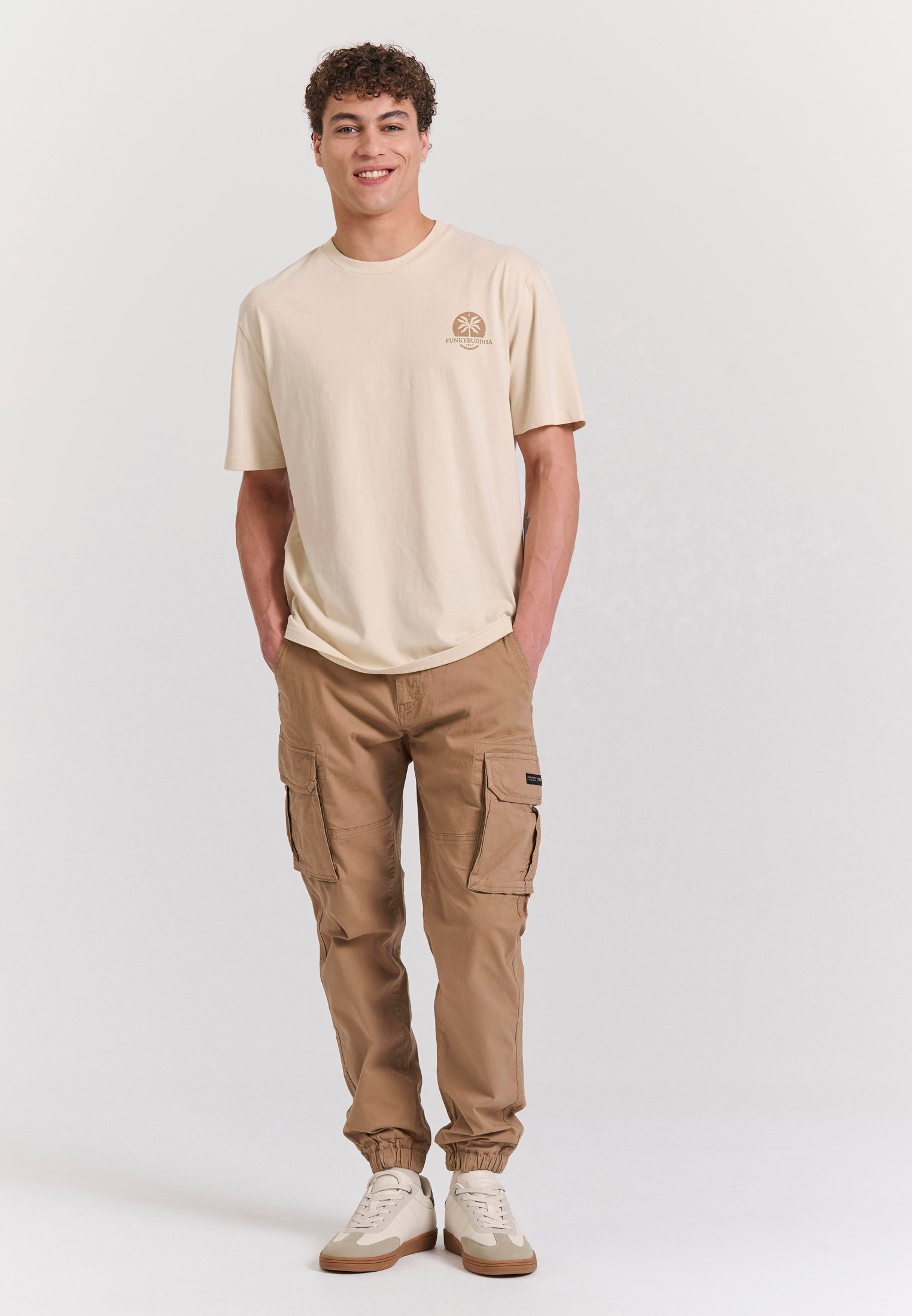 Men's T-Shirts Funky Buddha White