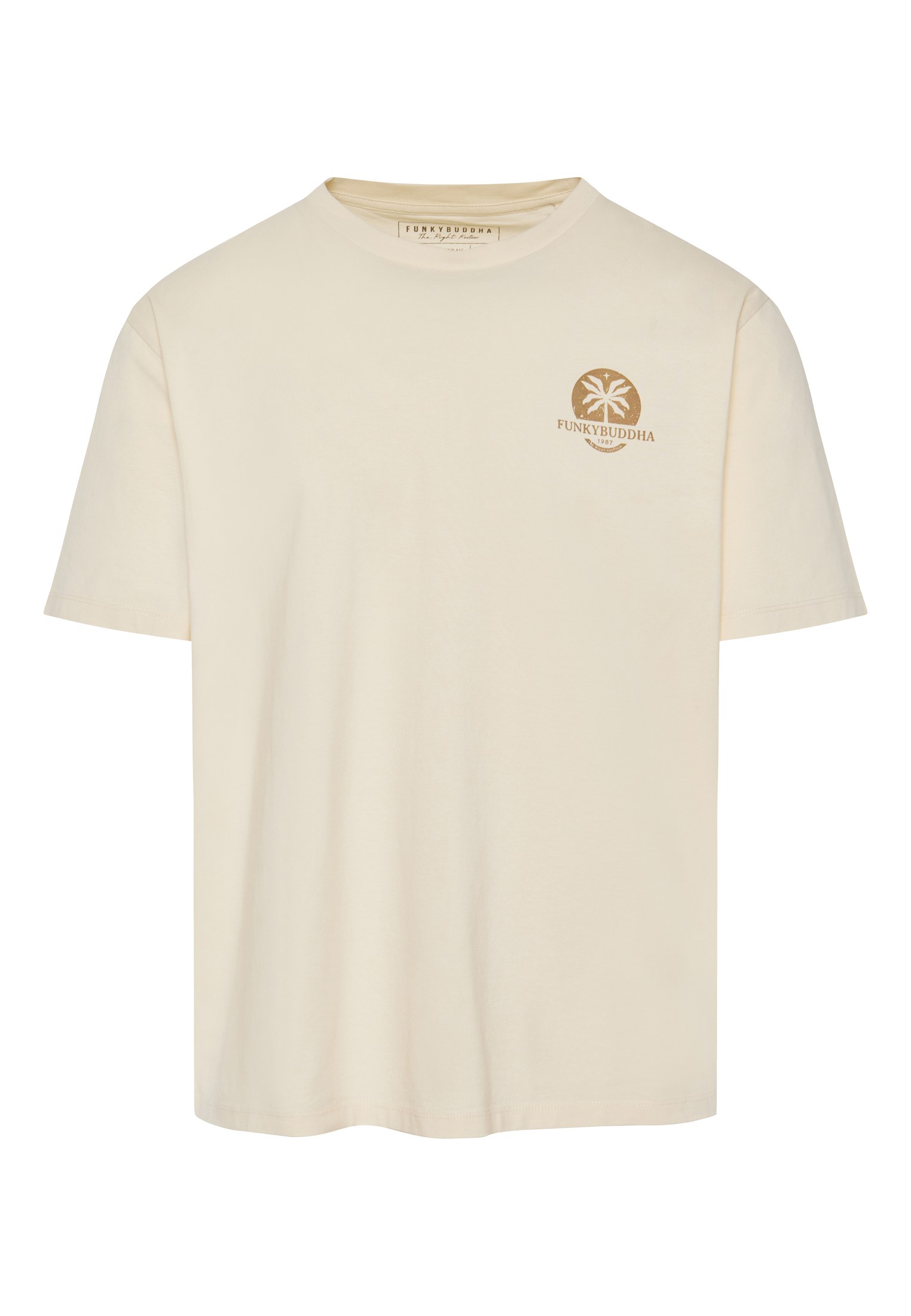 Men's T-Shirts Funky Buddha White