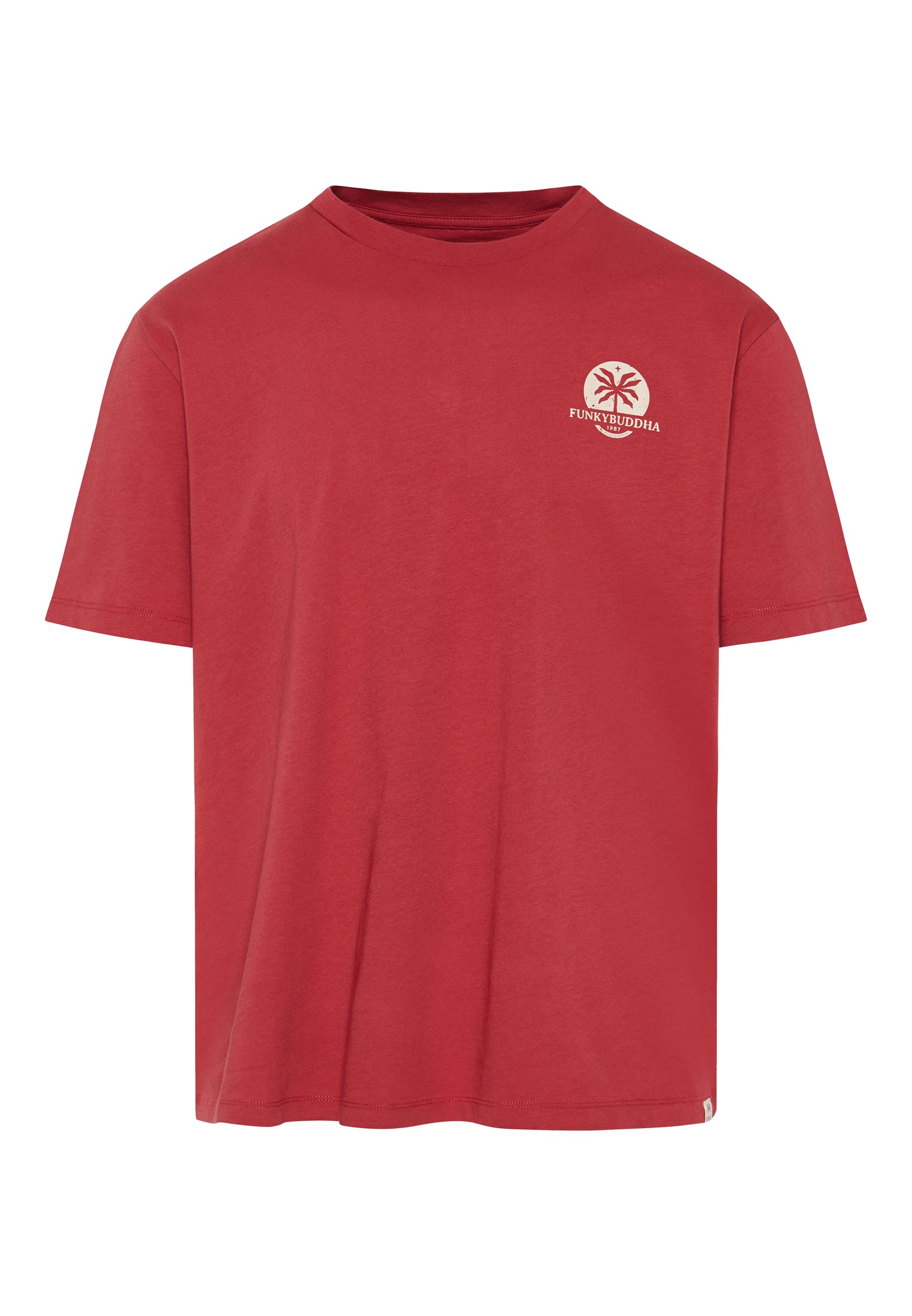 Men's T-Shirts Funky Buddha Red