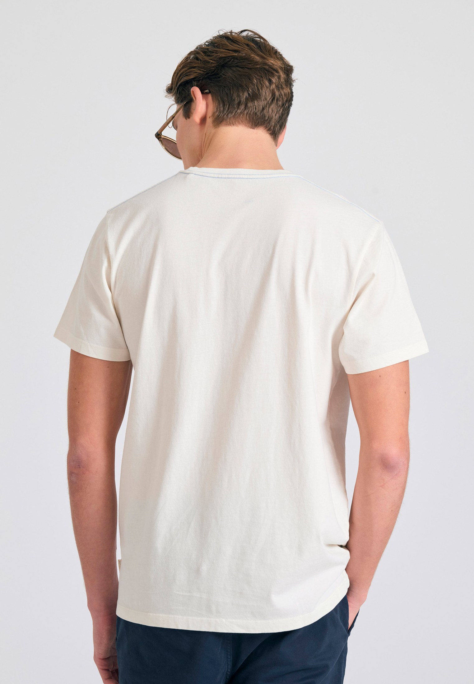 Men's Shirts Funky Buddha White