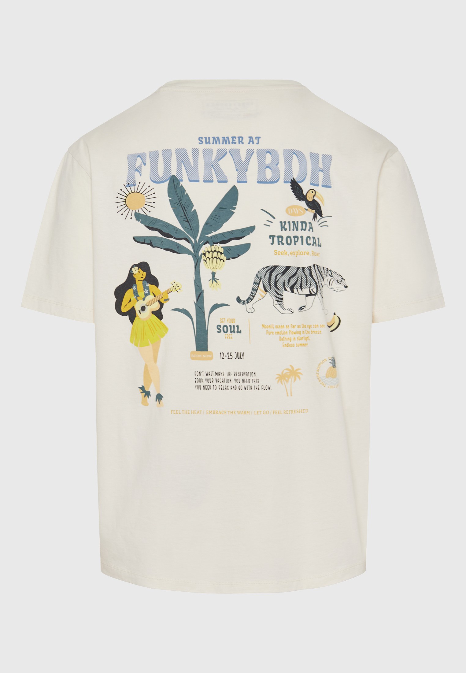 Men's T-Shirts Funky Buddha White