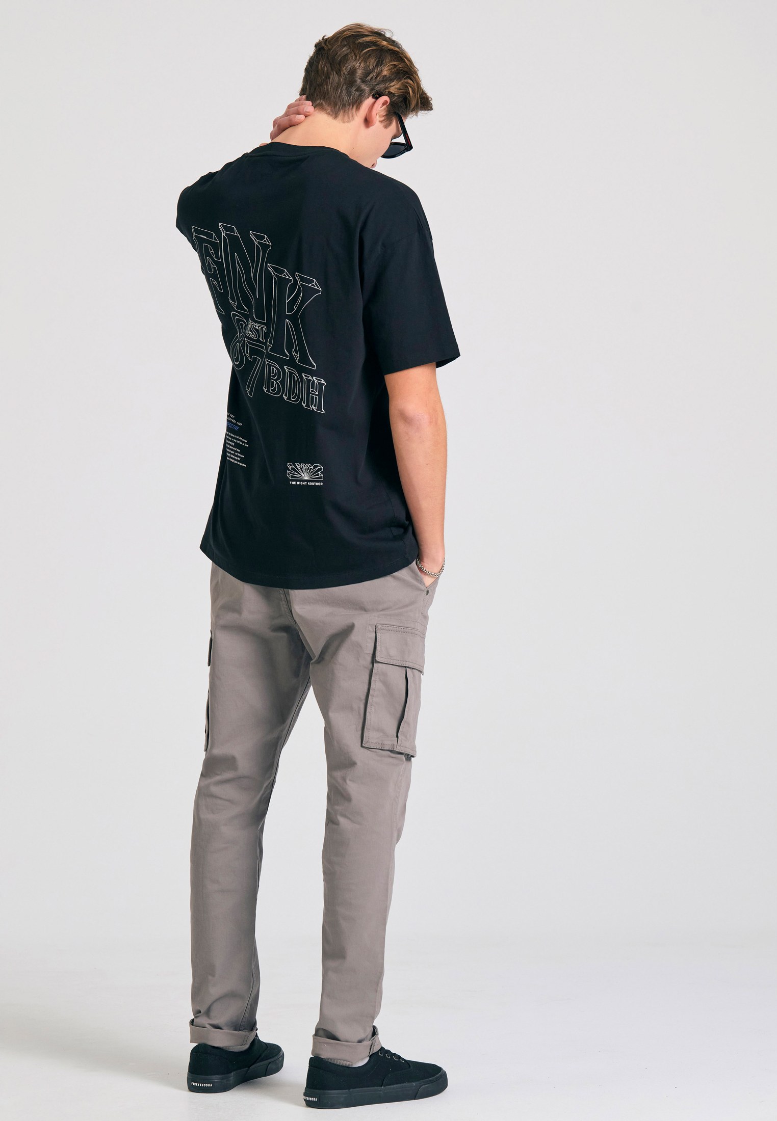 Men's Shirts Funky Buddha Black