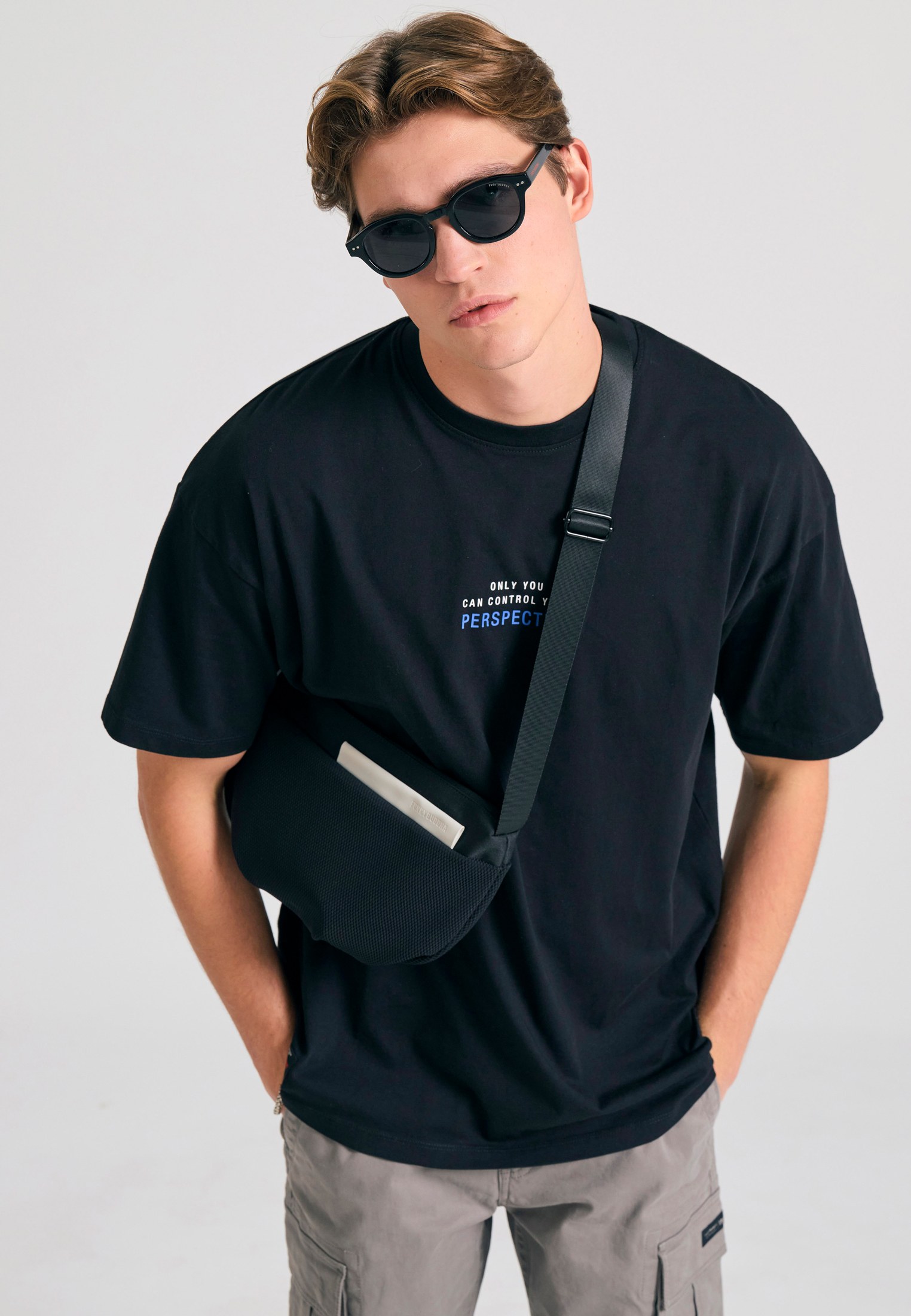 Men's Shirts Funky Buddha Black