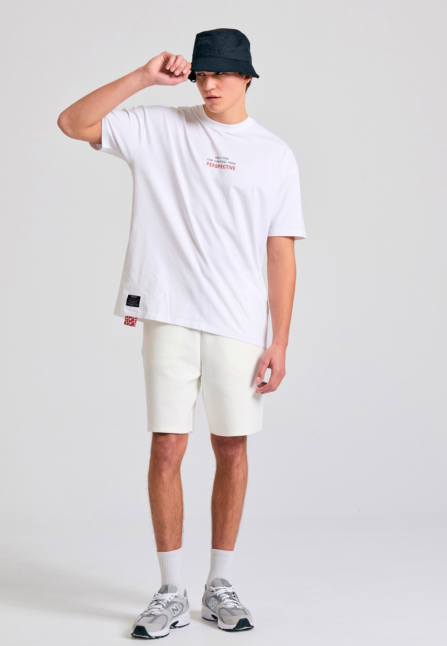 Men's T-Shirts Funky Buddha White