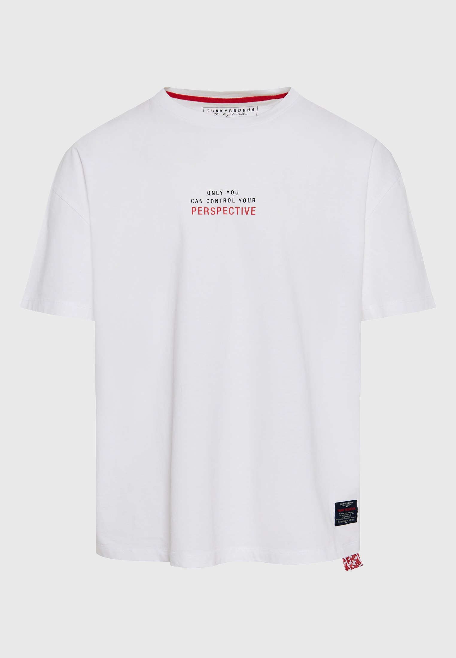 Men's T-Shirts Funky Buddha White