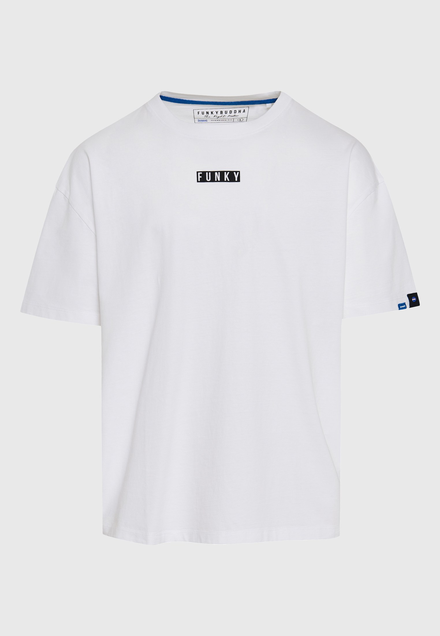 Men's T-Shirts Funky Buddha White