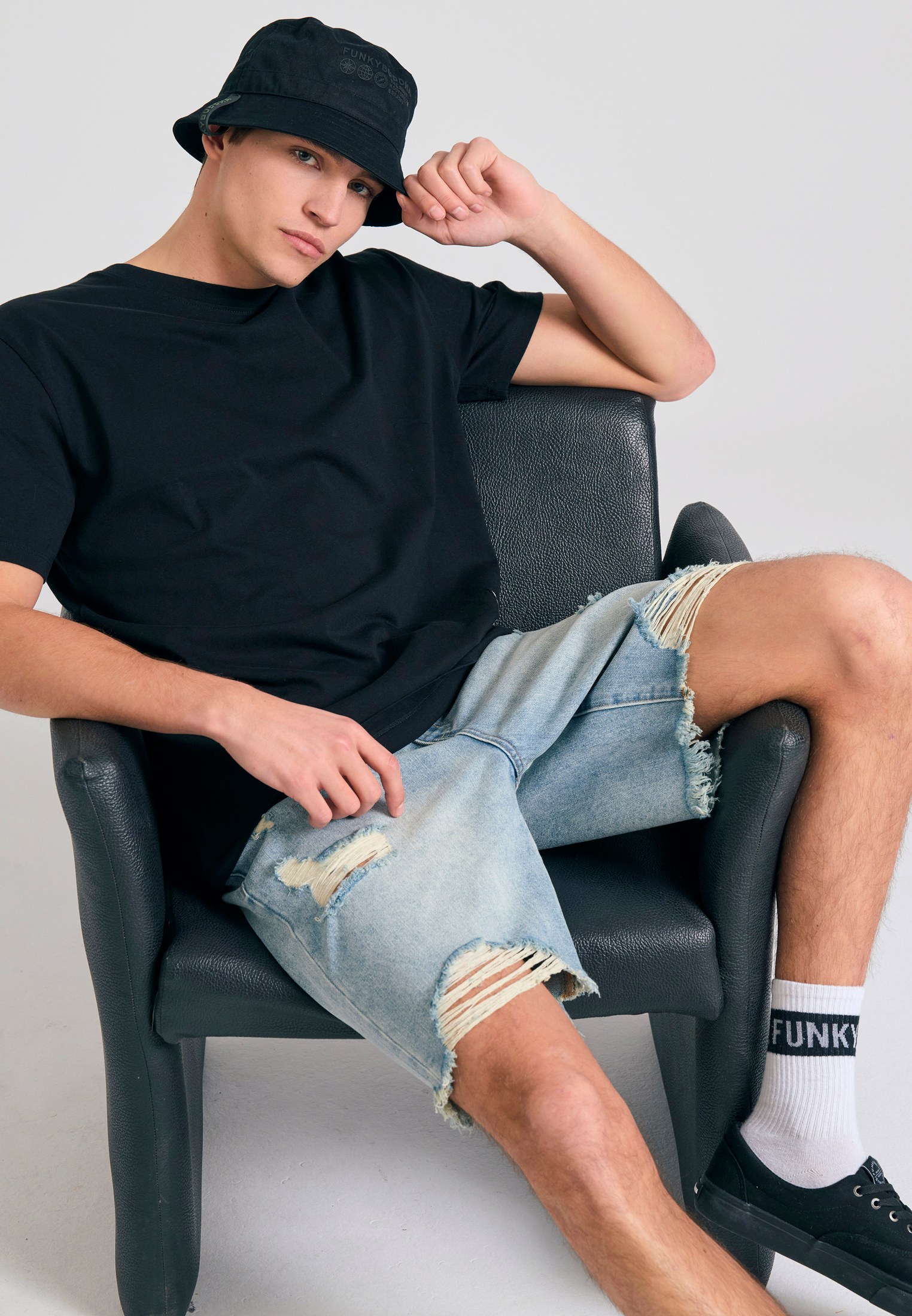 Men's T-Shirts Funky Buddha Black