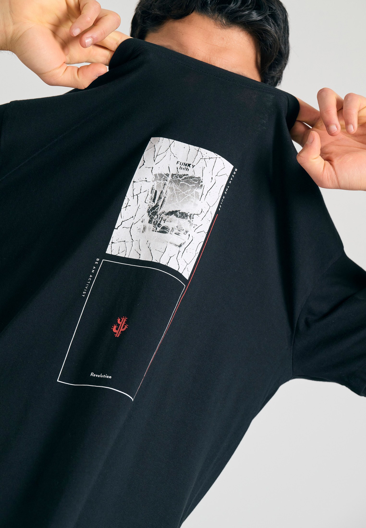 Men's Shirts Funky Buddha Black