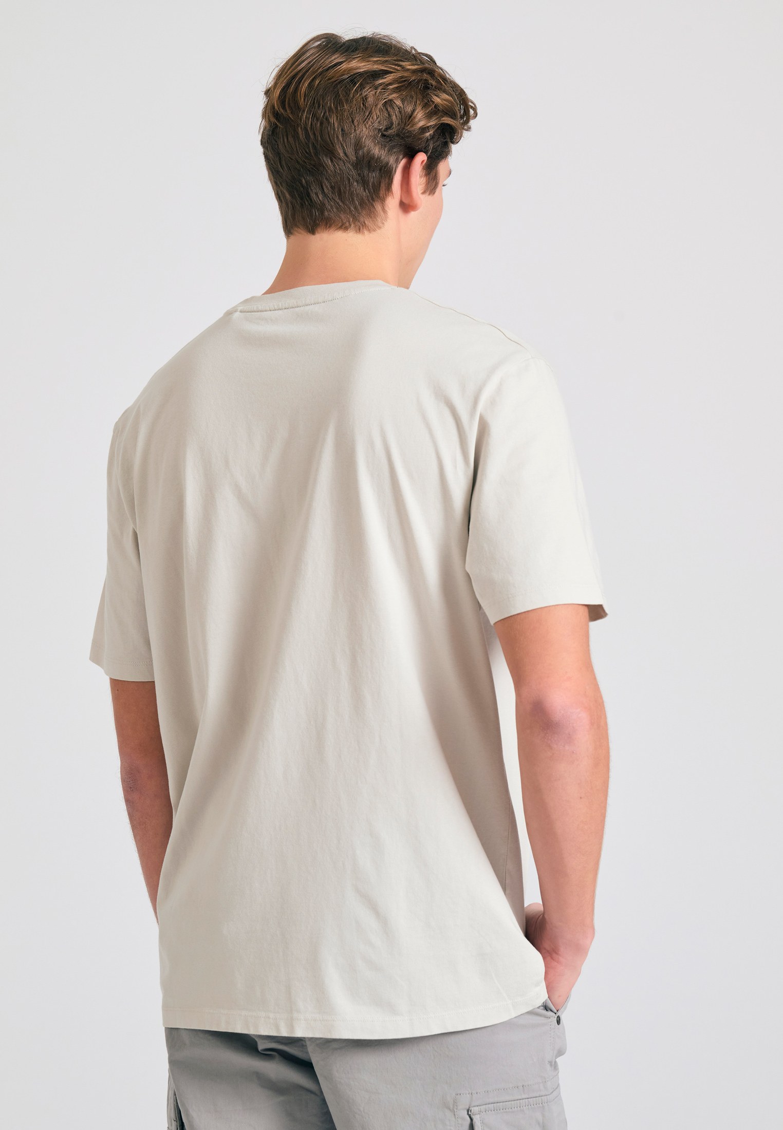 Men's Shirts Funky Buddha Beige