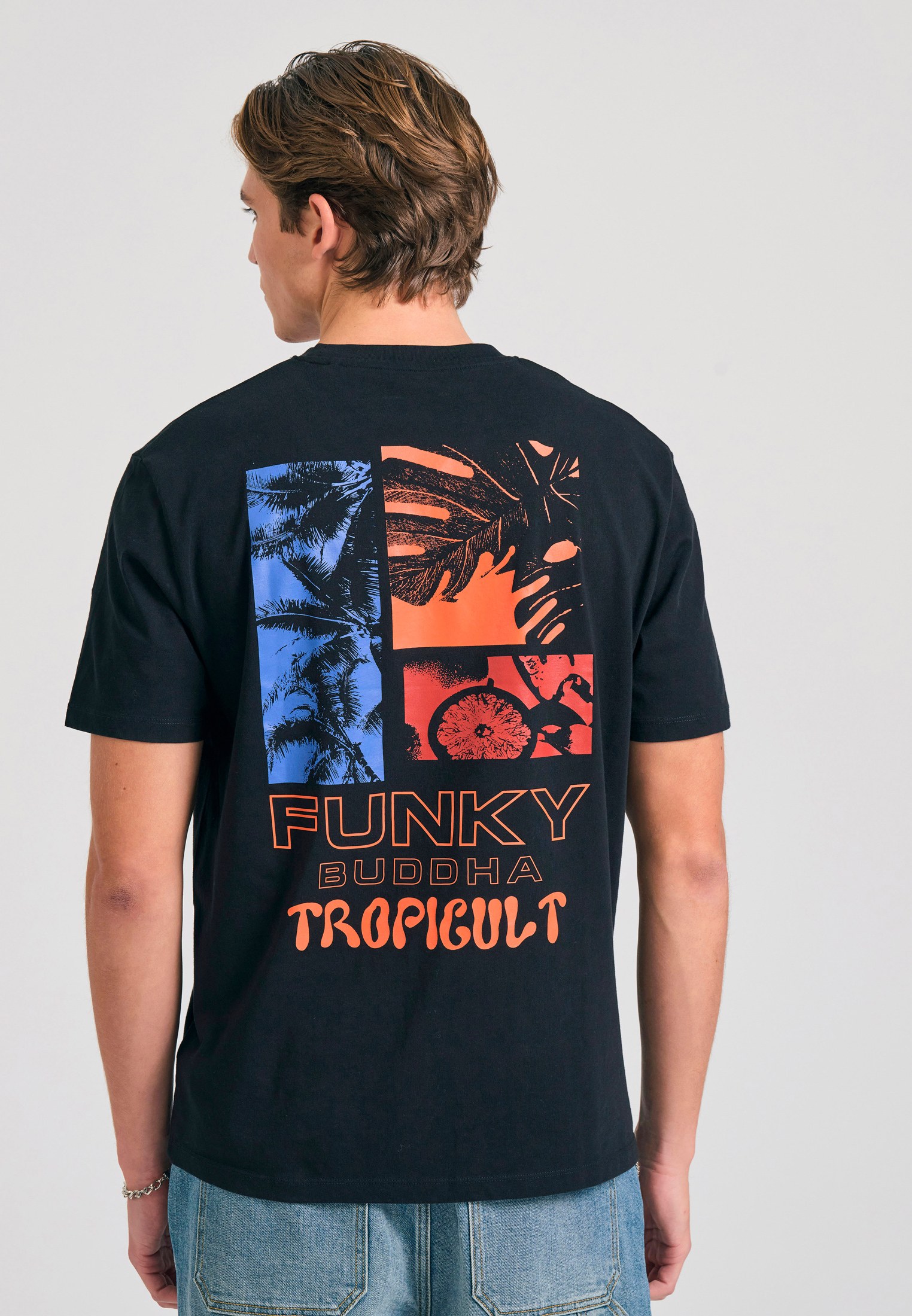 Men's T-Shirts Funky Buddha Black