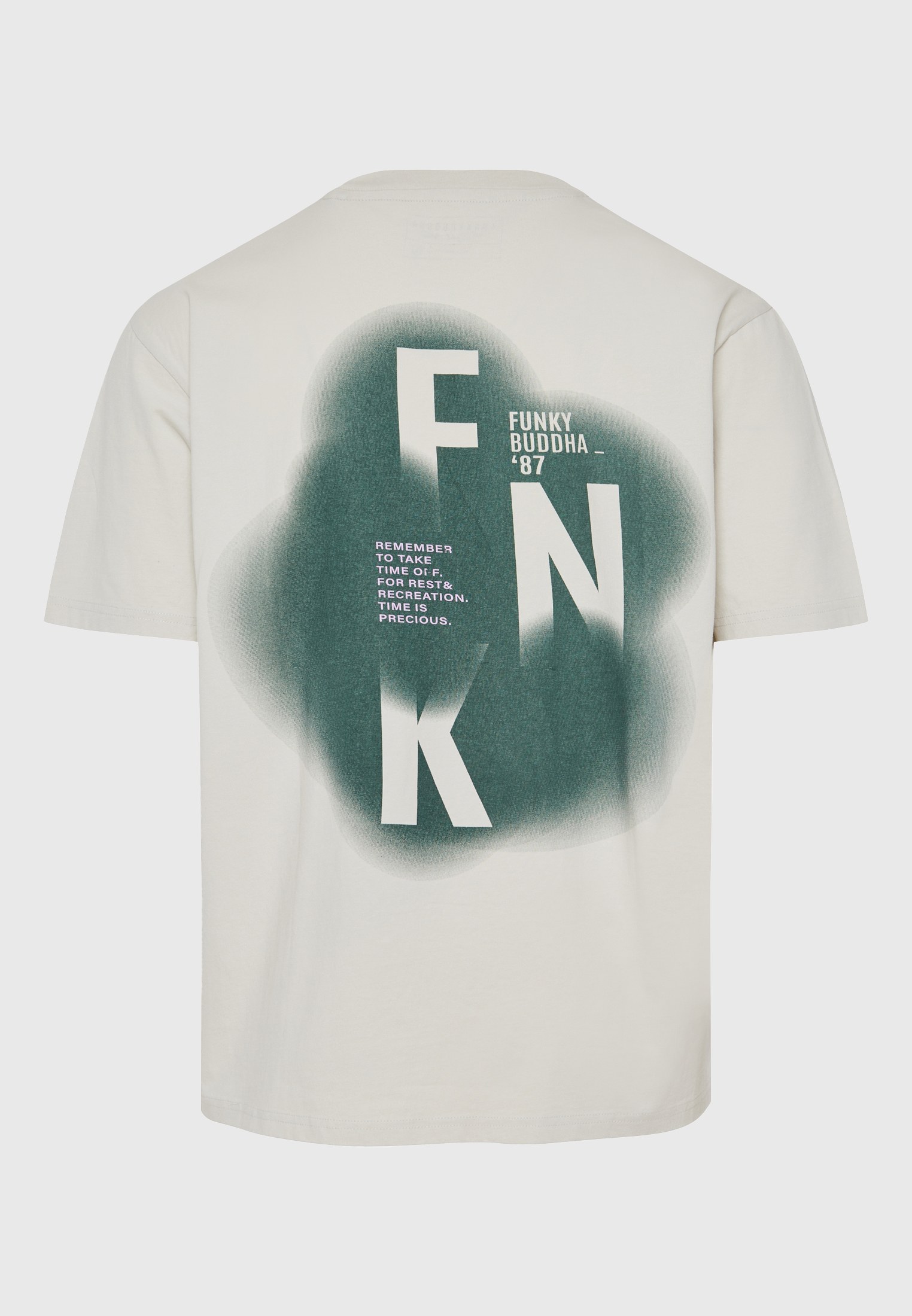 Men's T-Shirts Funky Buddha Beige