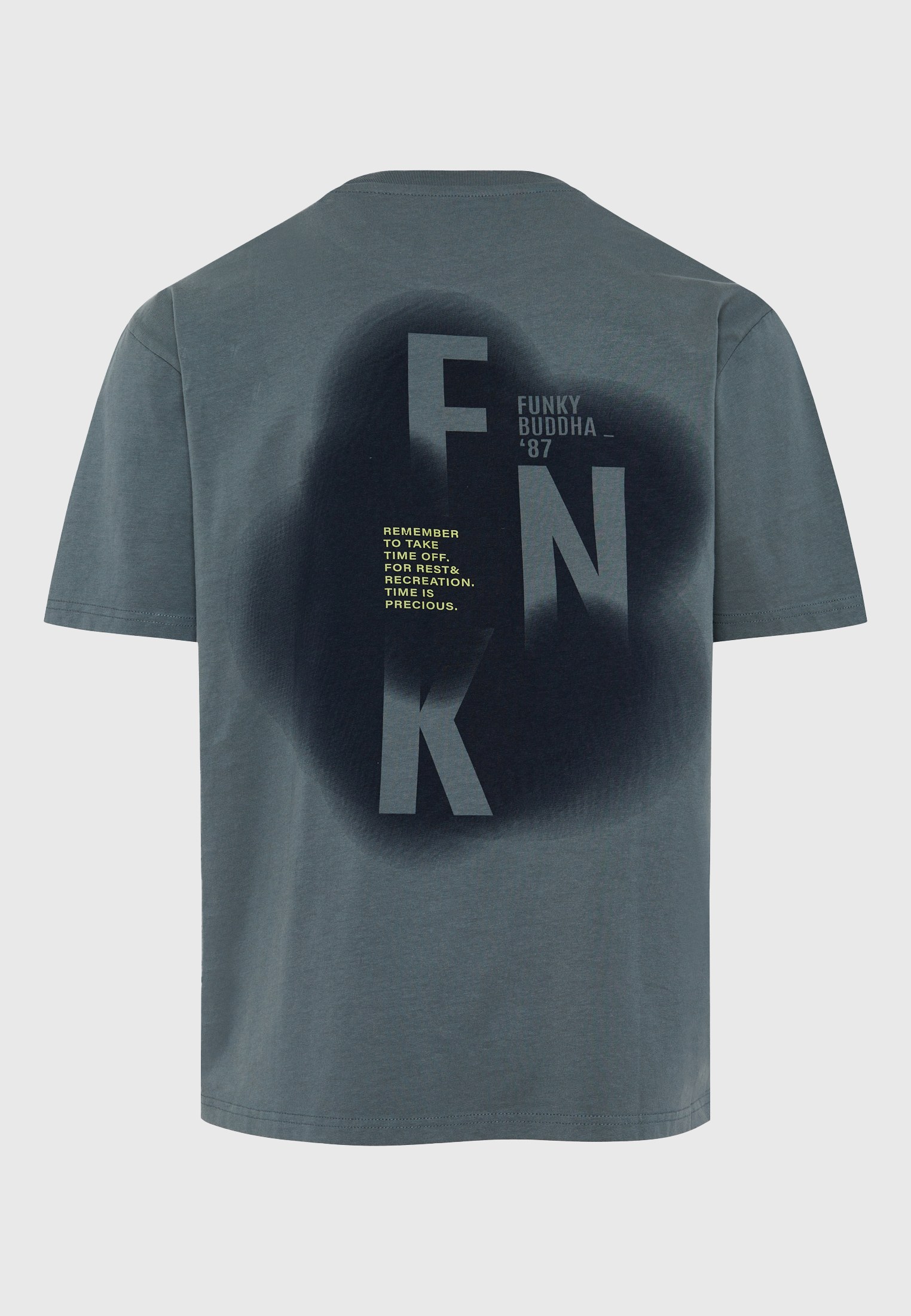 Men's T-Shirts Funky Buddha Gray