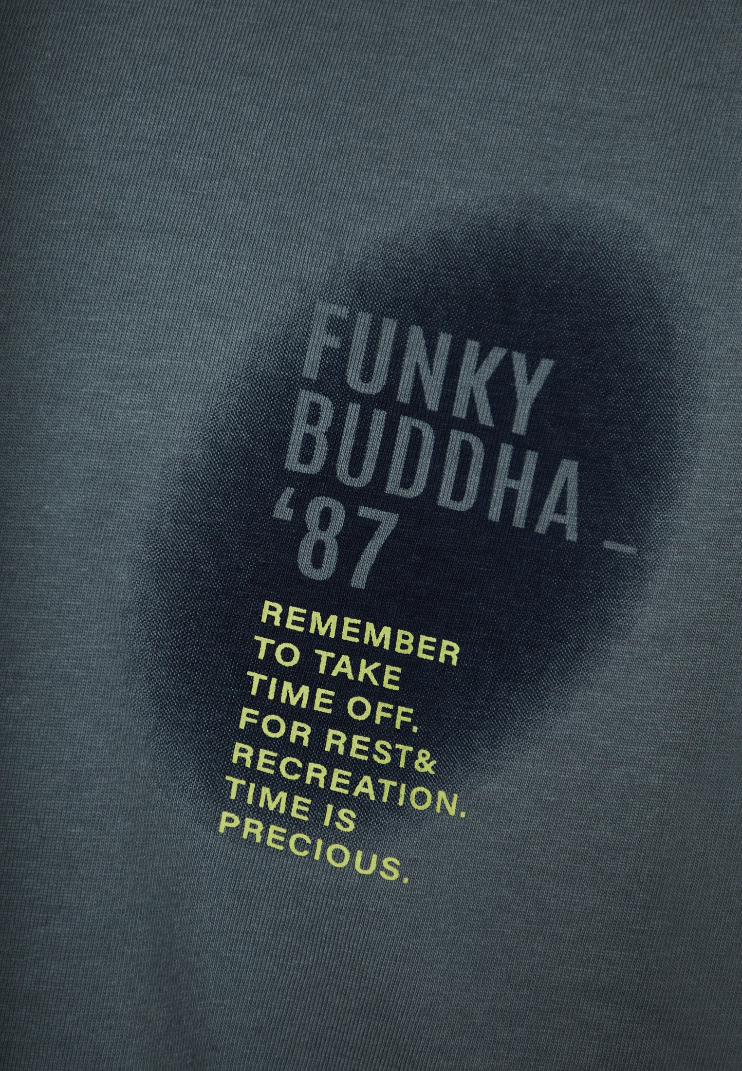 Men's T-Shirts Funky Buddha Gray