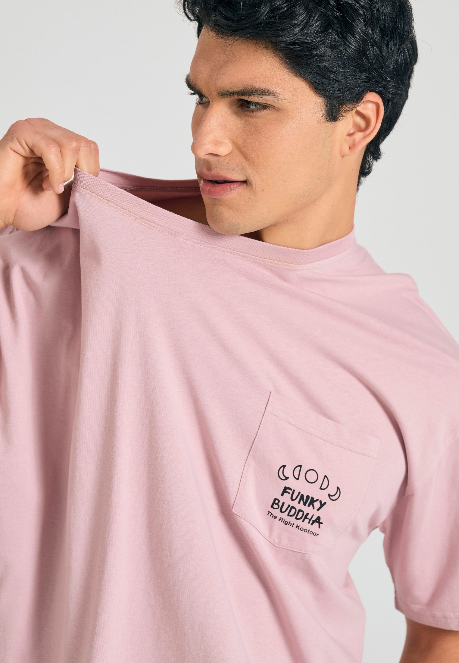 Men's Shirts Funky Buddha Purple