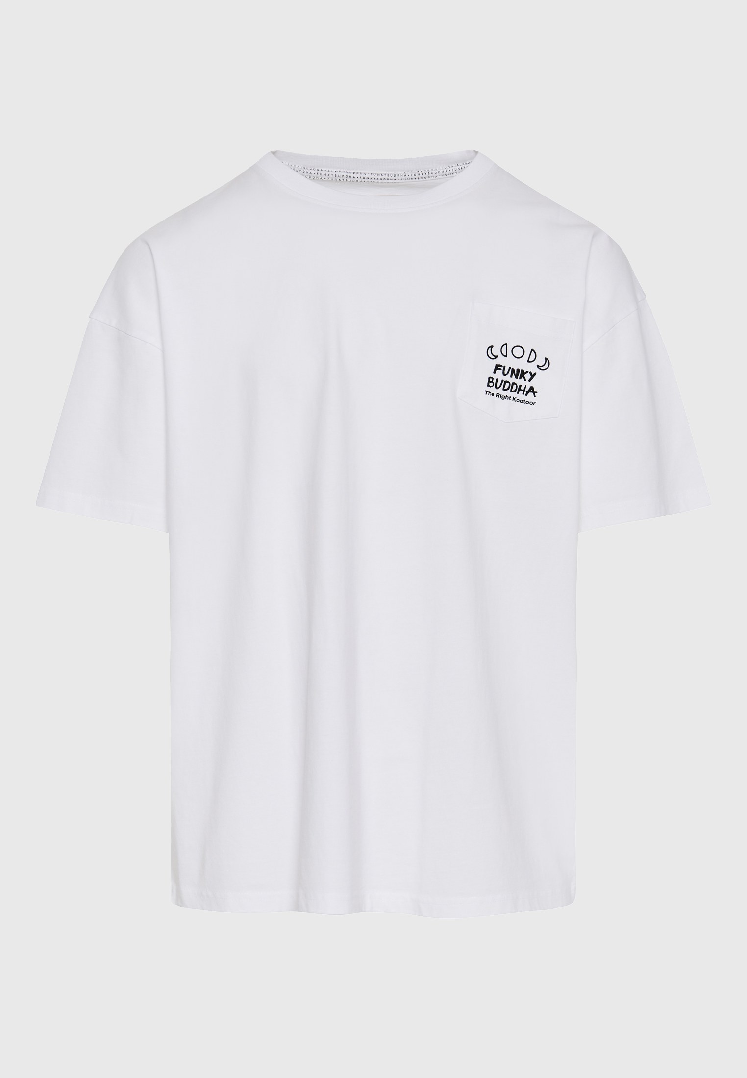 Men's Shirts Funky Buddha White