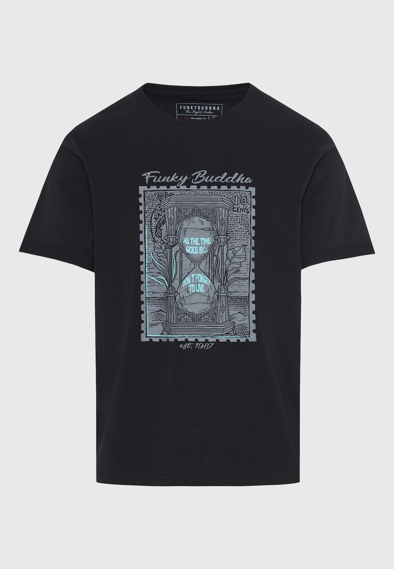 Men's T-Shirts Funky Buddha Black
