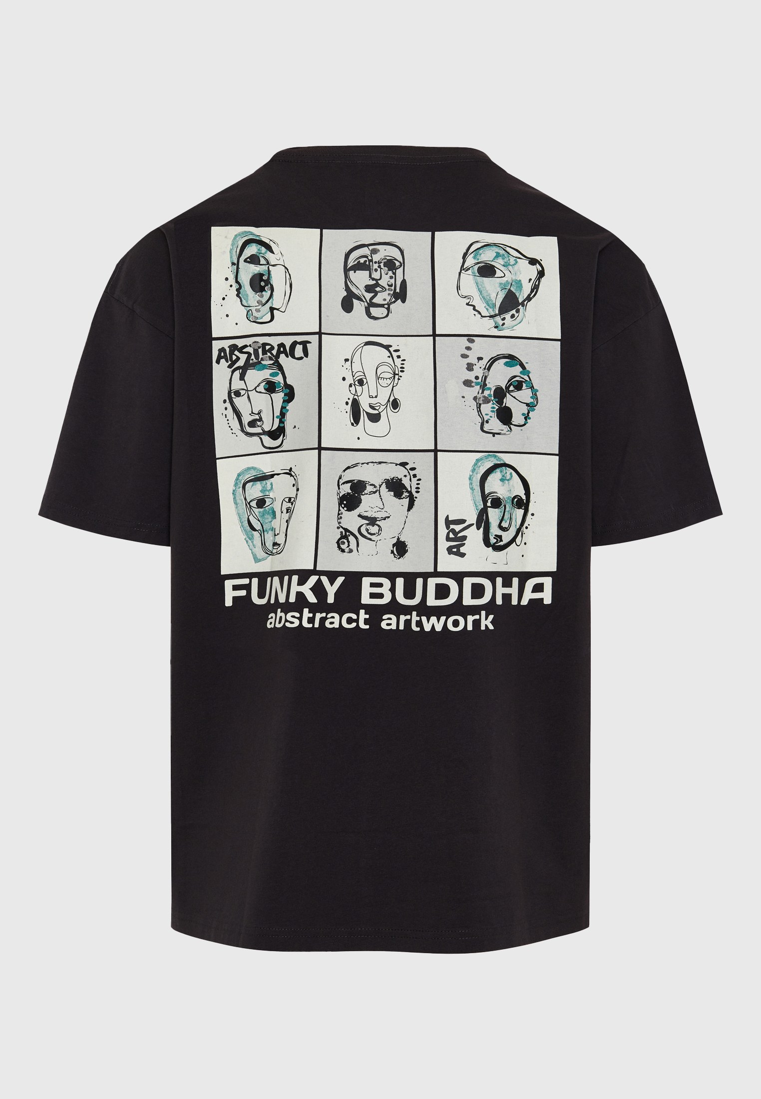 Men's T-Shirts Funky Buddha Gray