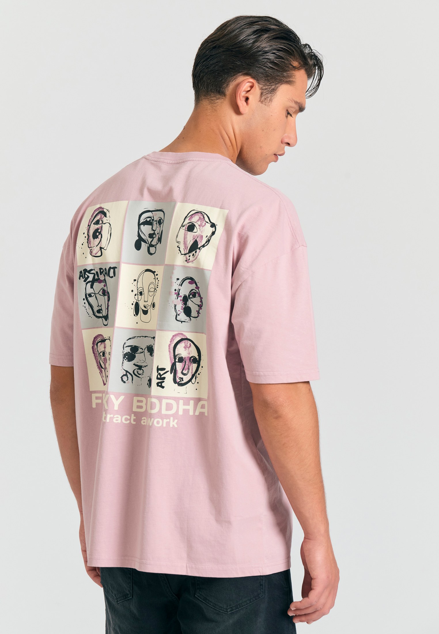 Men's T-Shirts Funky Buddha Purple