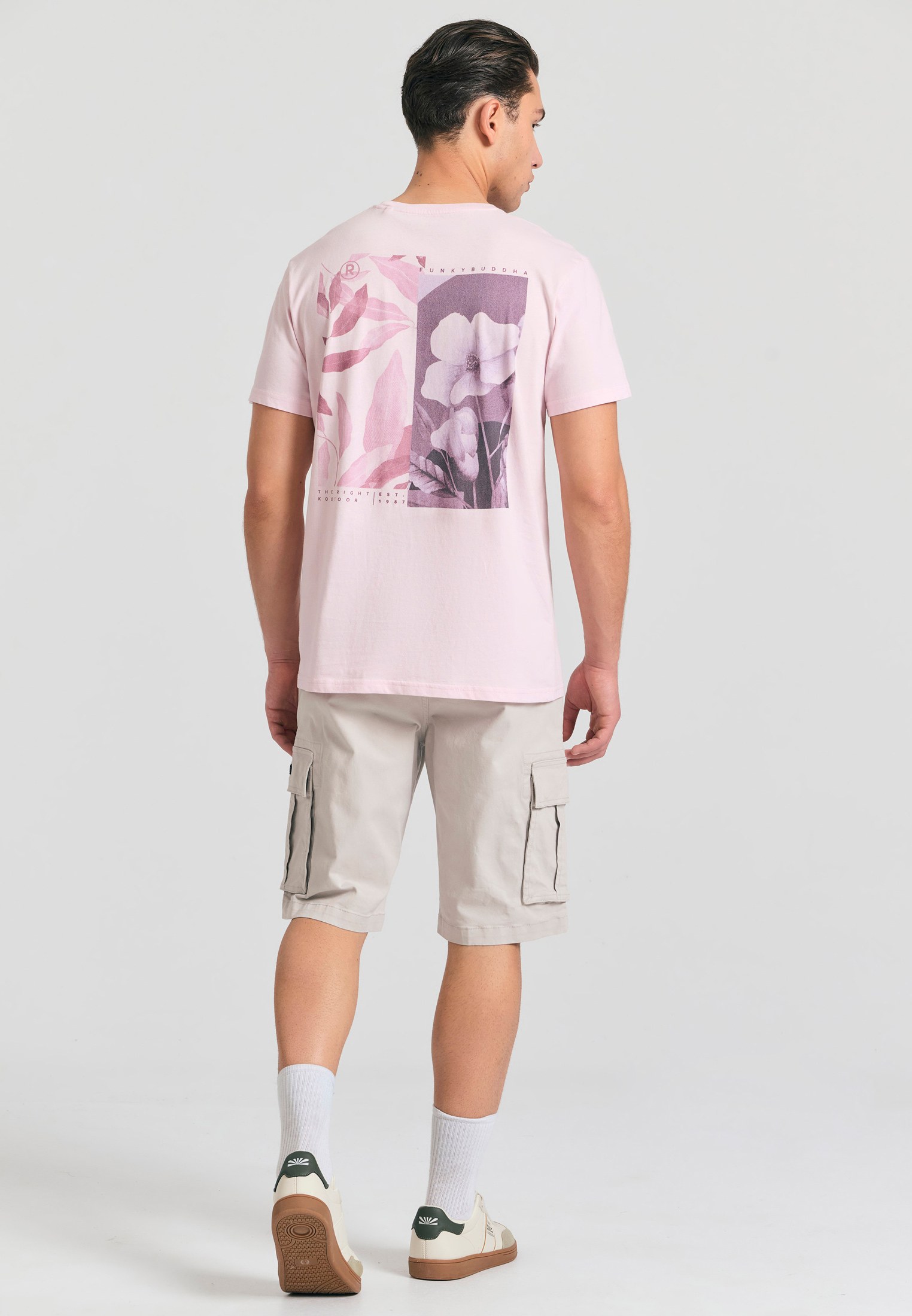 Men's T-Shirts Funky Buddha Pink
