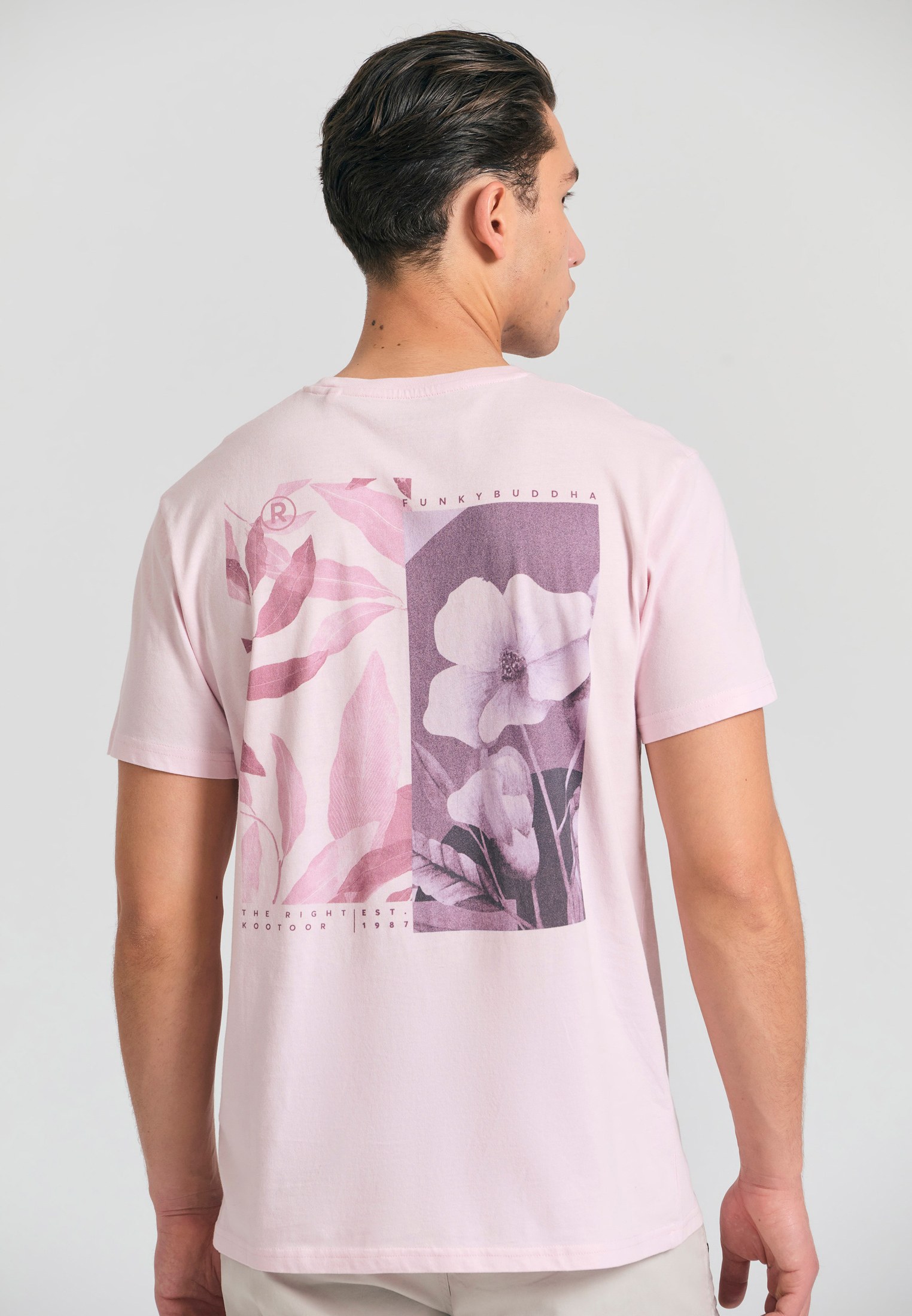 Men's T-Shirts Funky Buddha Pink
