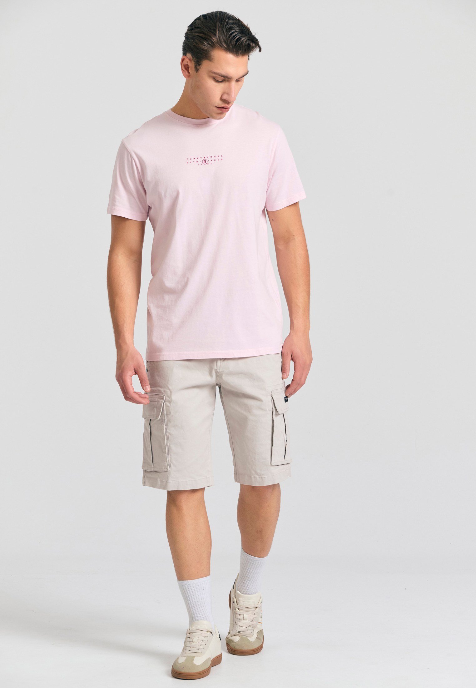 Men's T-Shirts Funky Buddha Pink