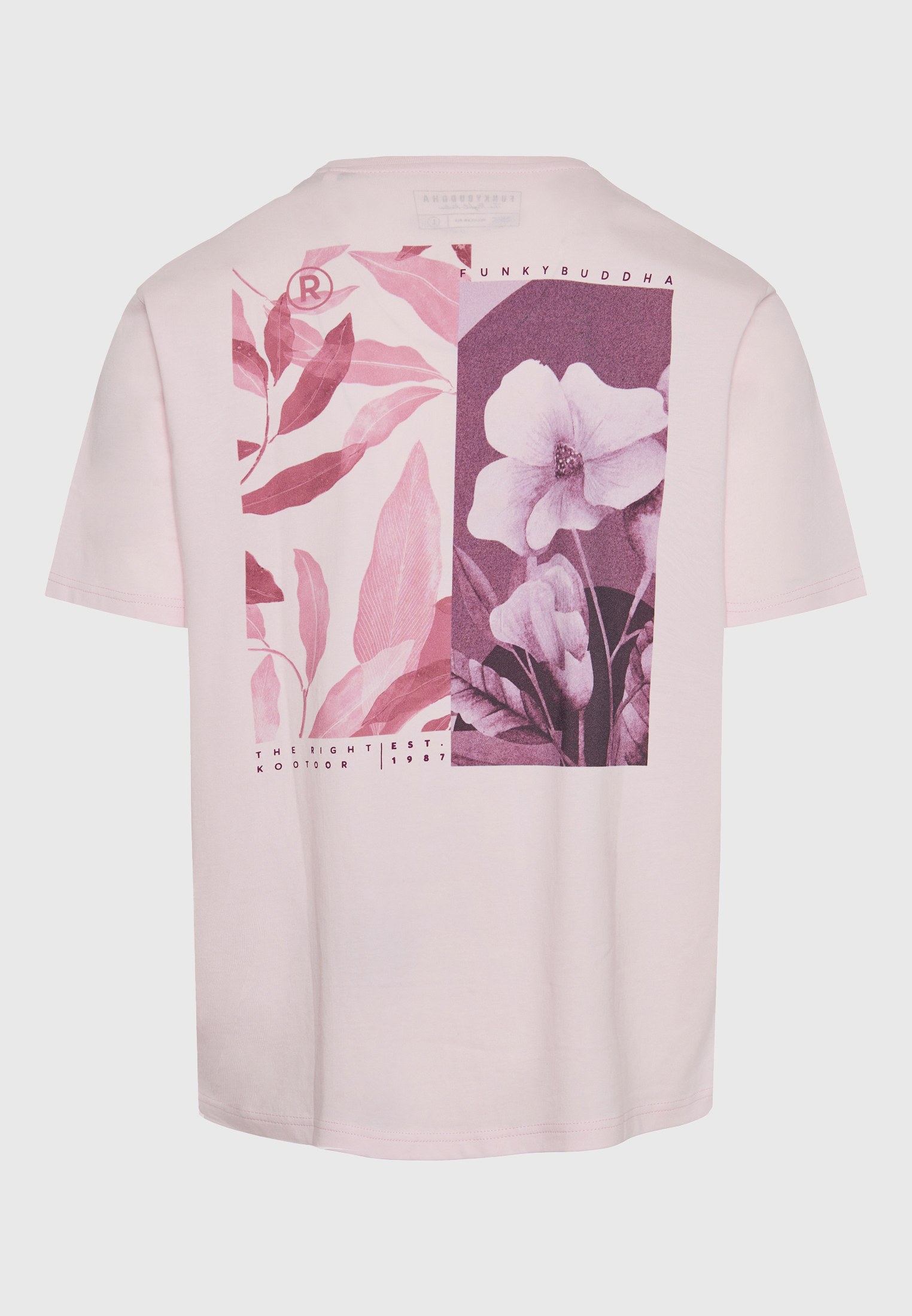 Men's T-Shirts Funky Buddha Pink