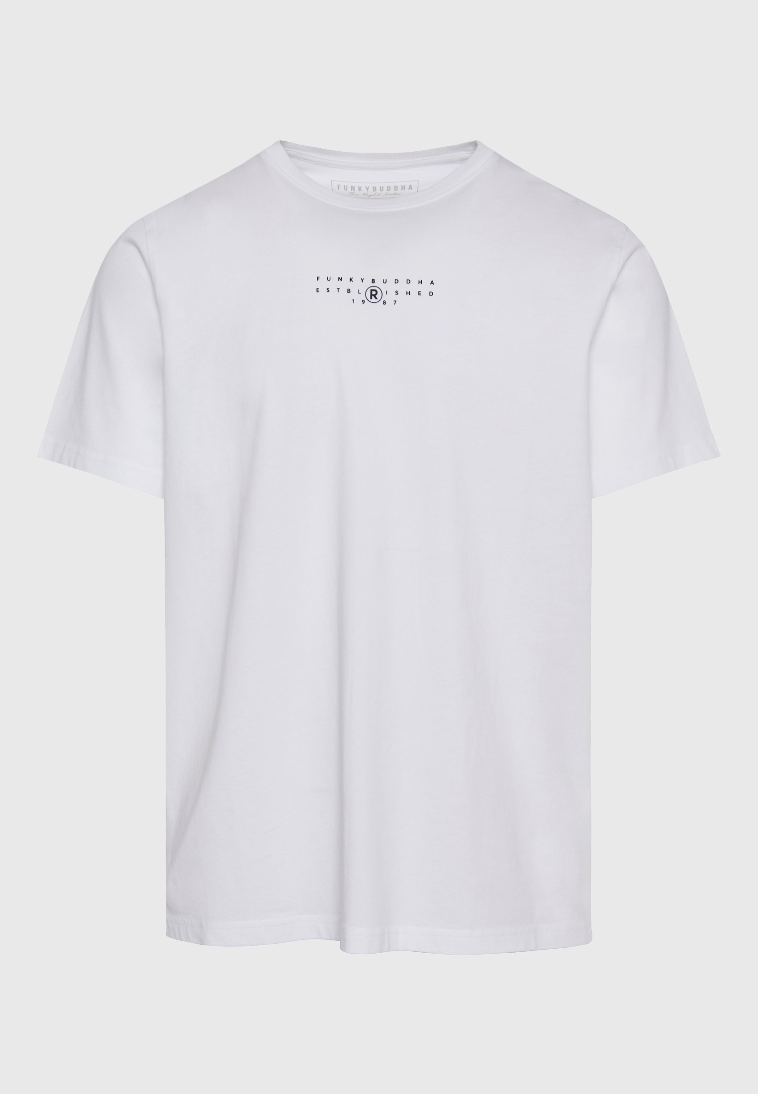 Men's Shirts Funky Buddha White