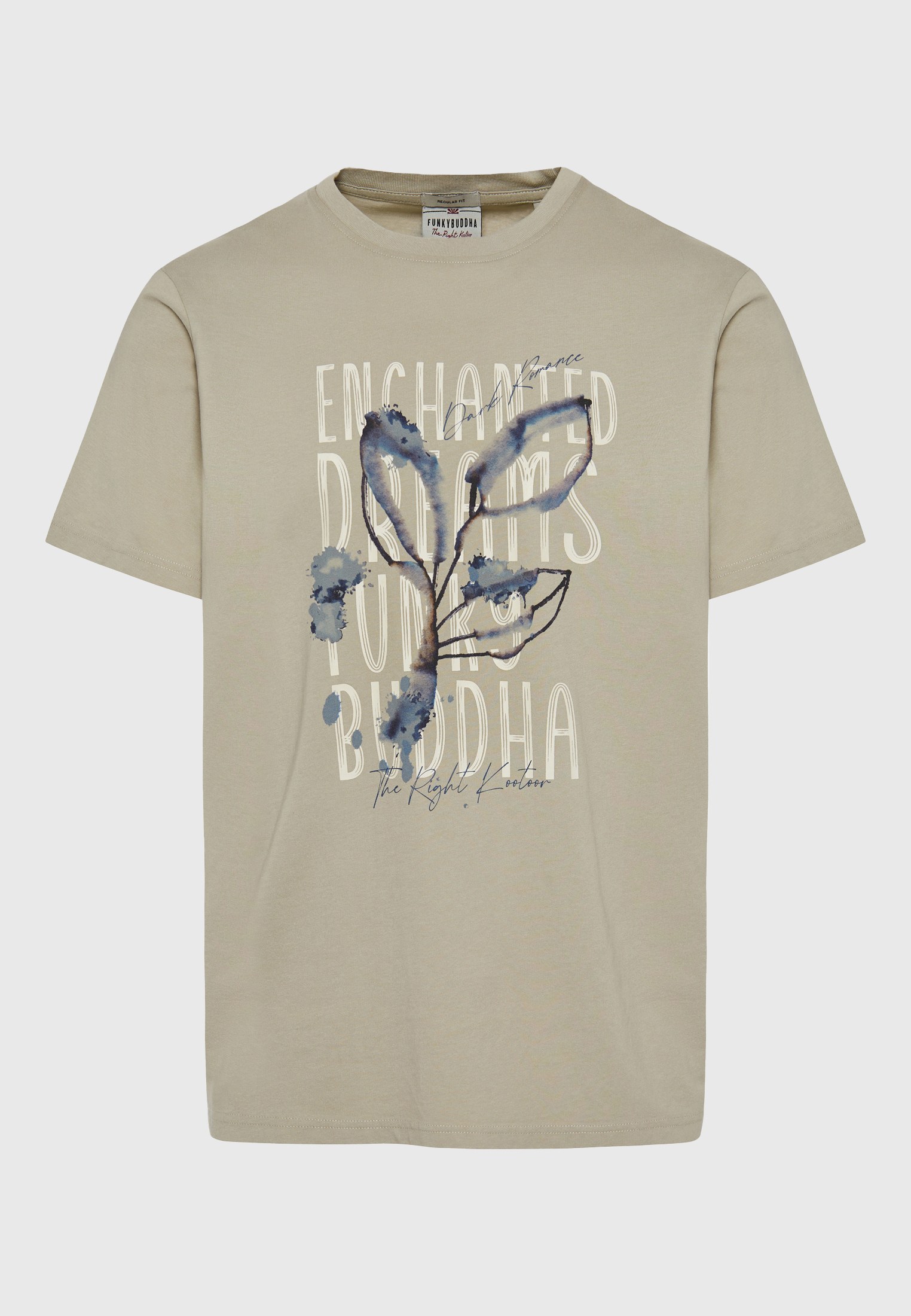 Men's Shirts Funky Buddha Beige