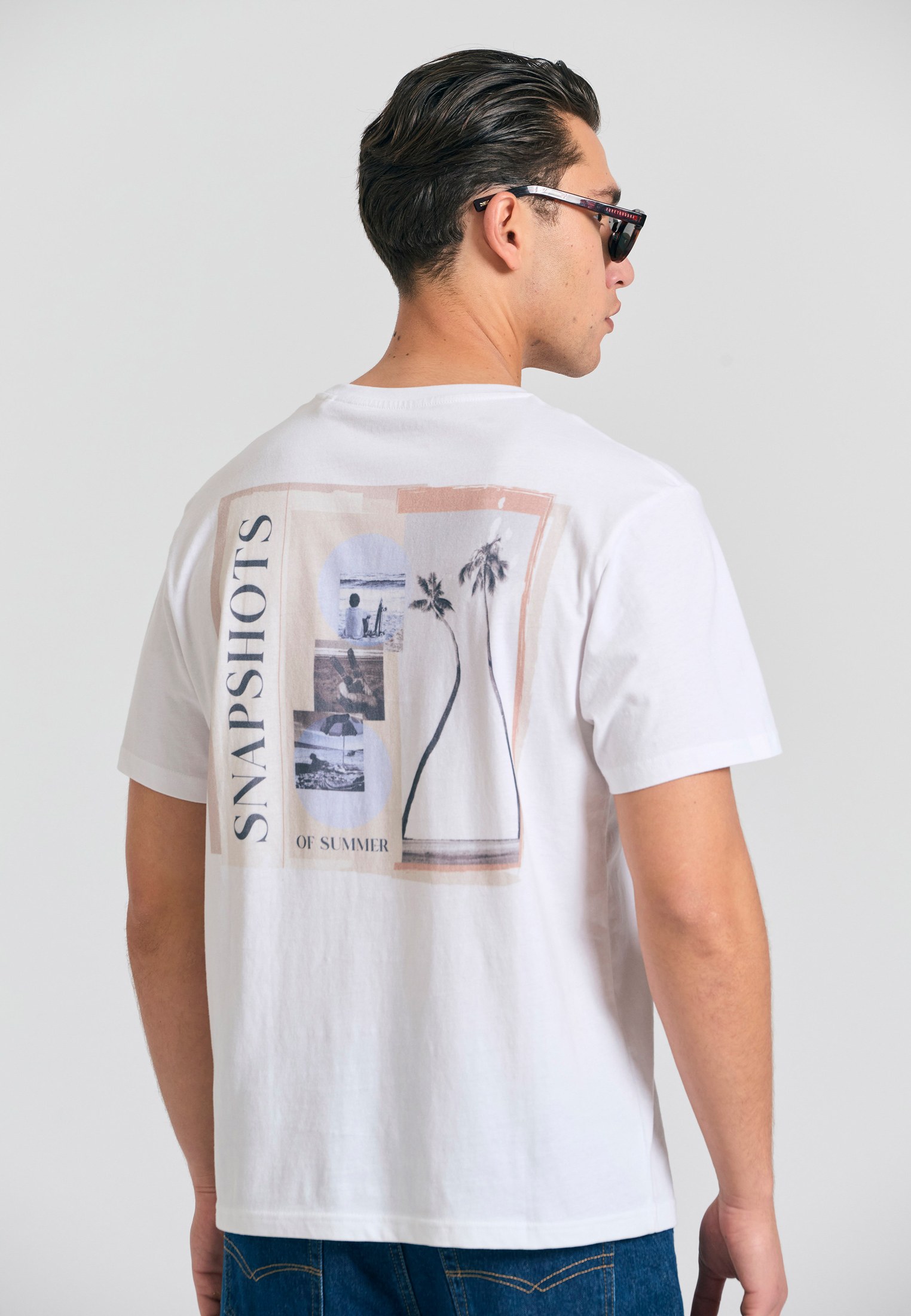 Men's Shirts Funky Buddha White