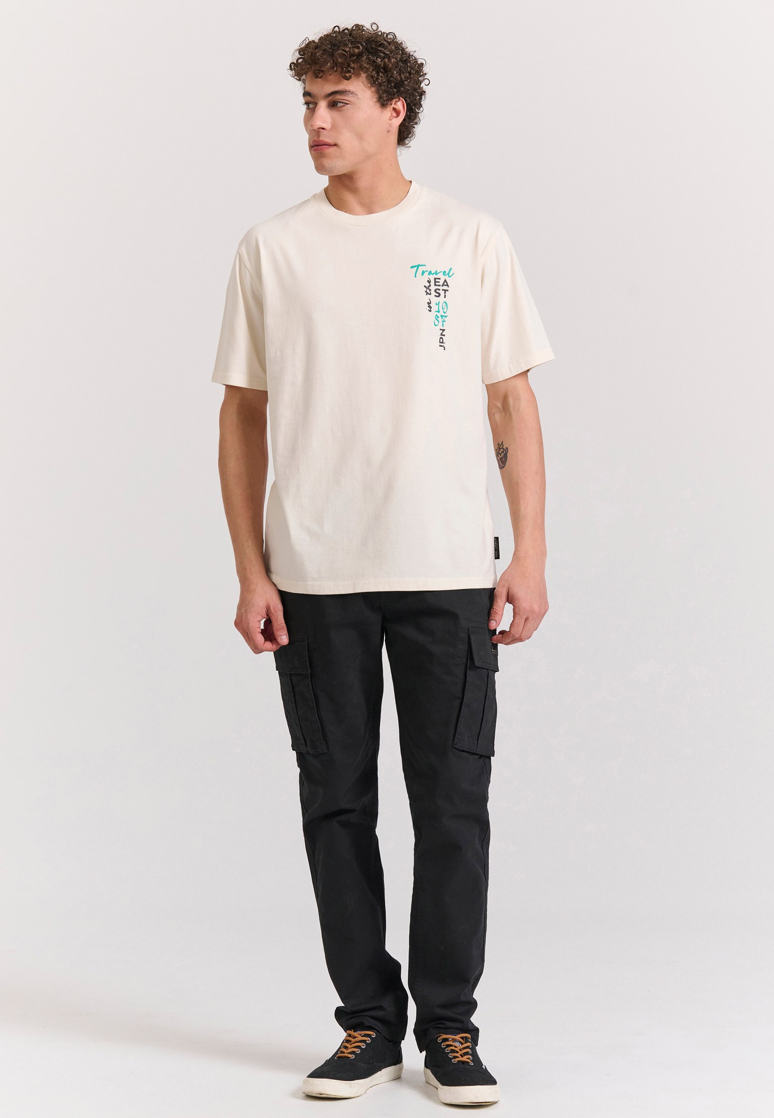 Men's Shirts Funky Buddha White