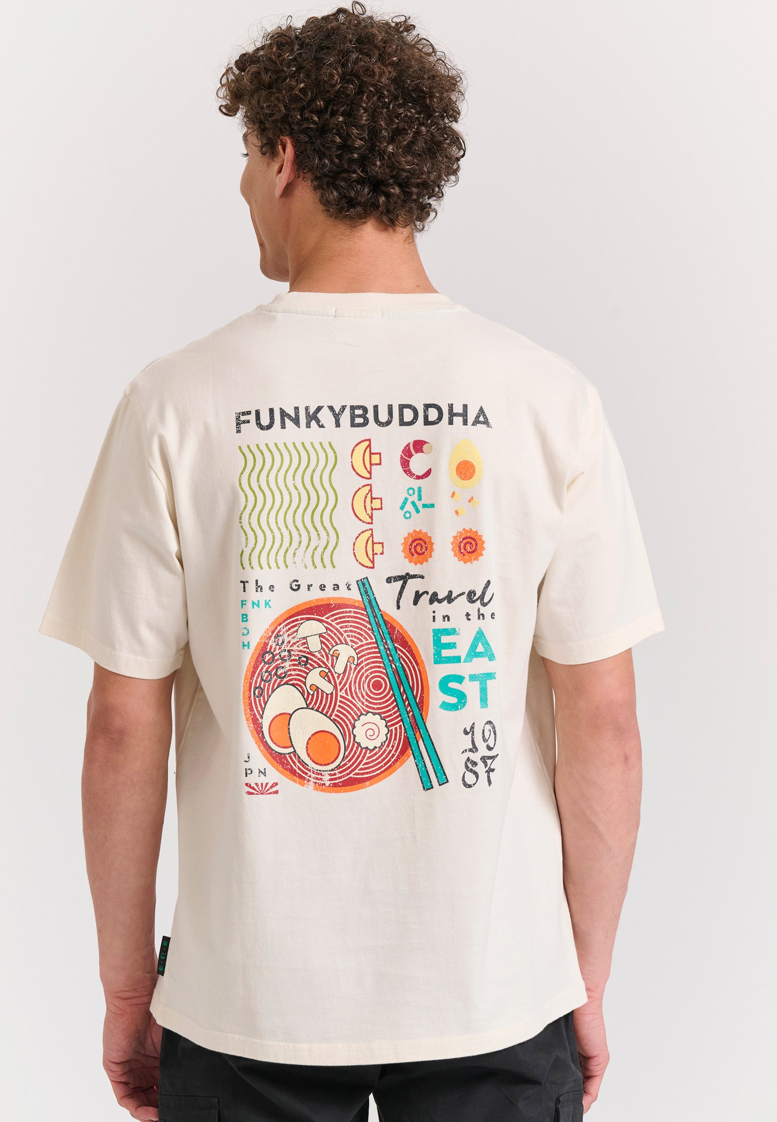 Men's Shirts Funky Buddha White