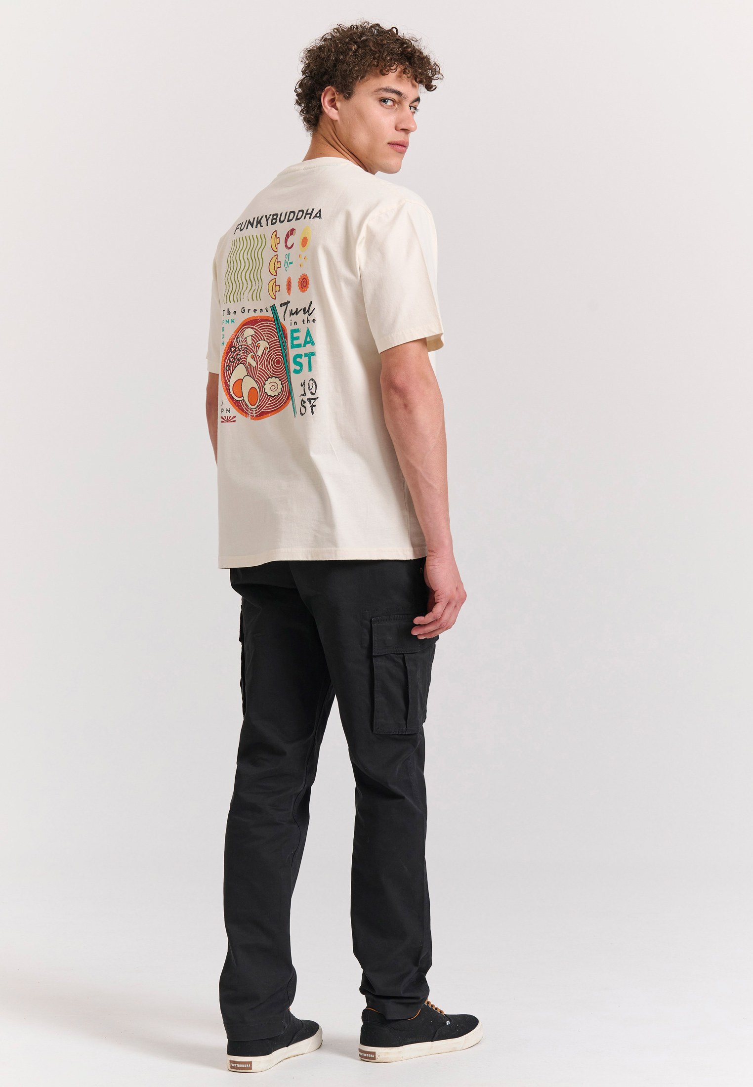 Men's Shirts Funky Buddha White