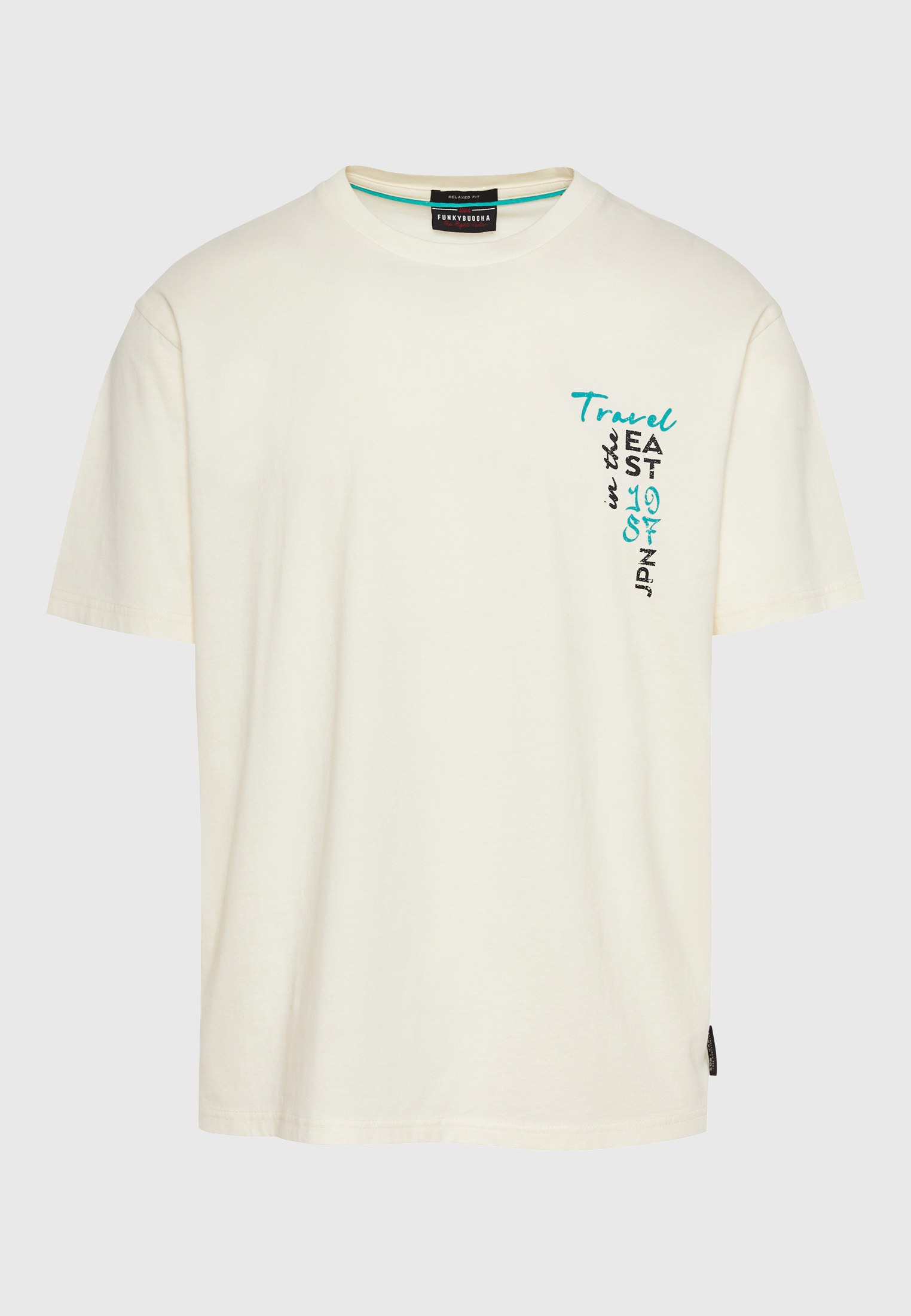 Men's Shirts Funky Buddha White