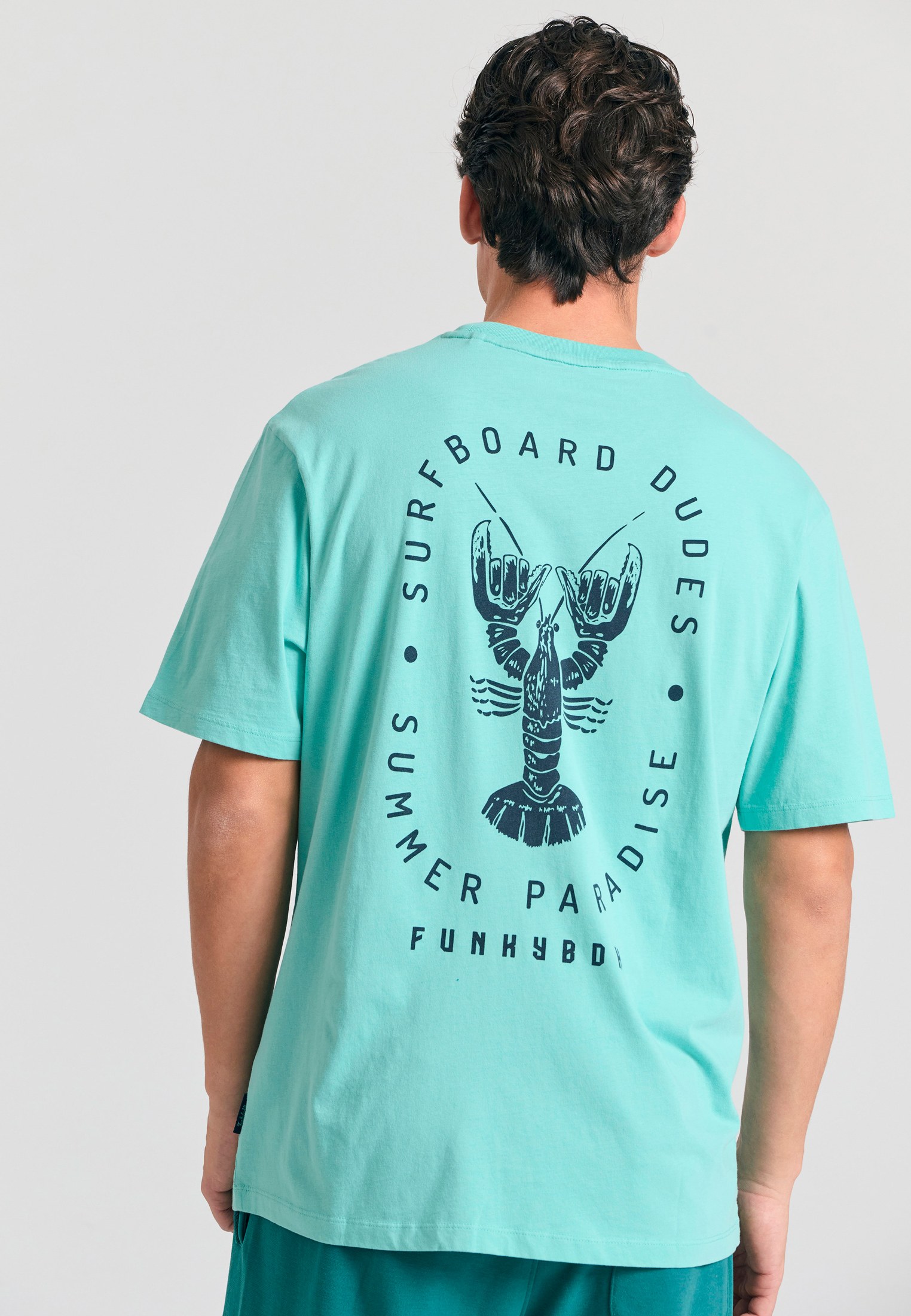 Men's T-Shirts Funky Buddha Blue