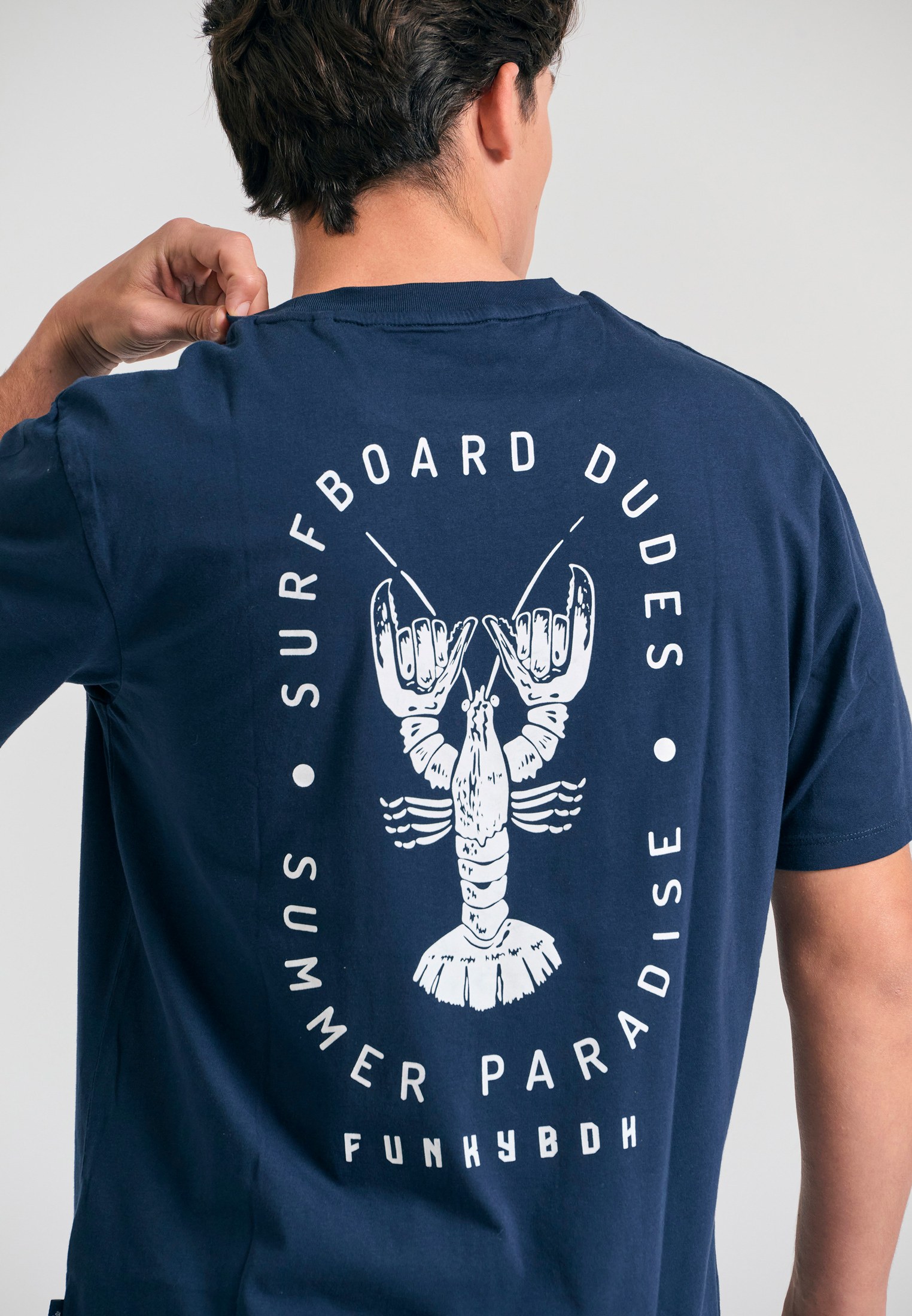 Men's T-Shirts Funky Buddha Navy