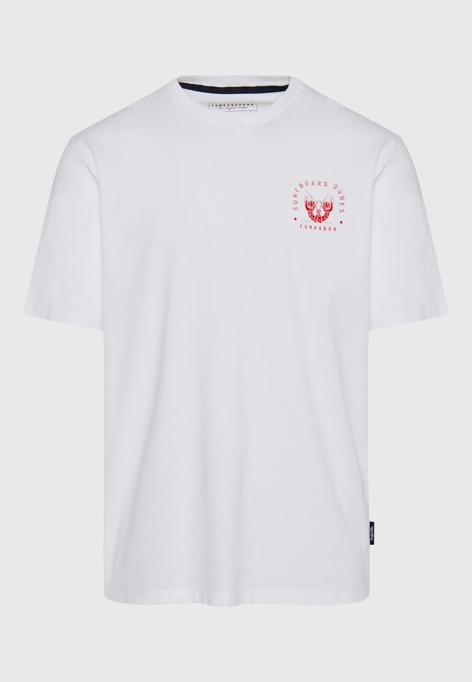 Men's T-Shirts Funky Buddha White