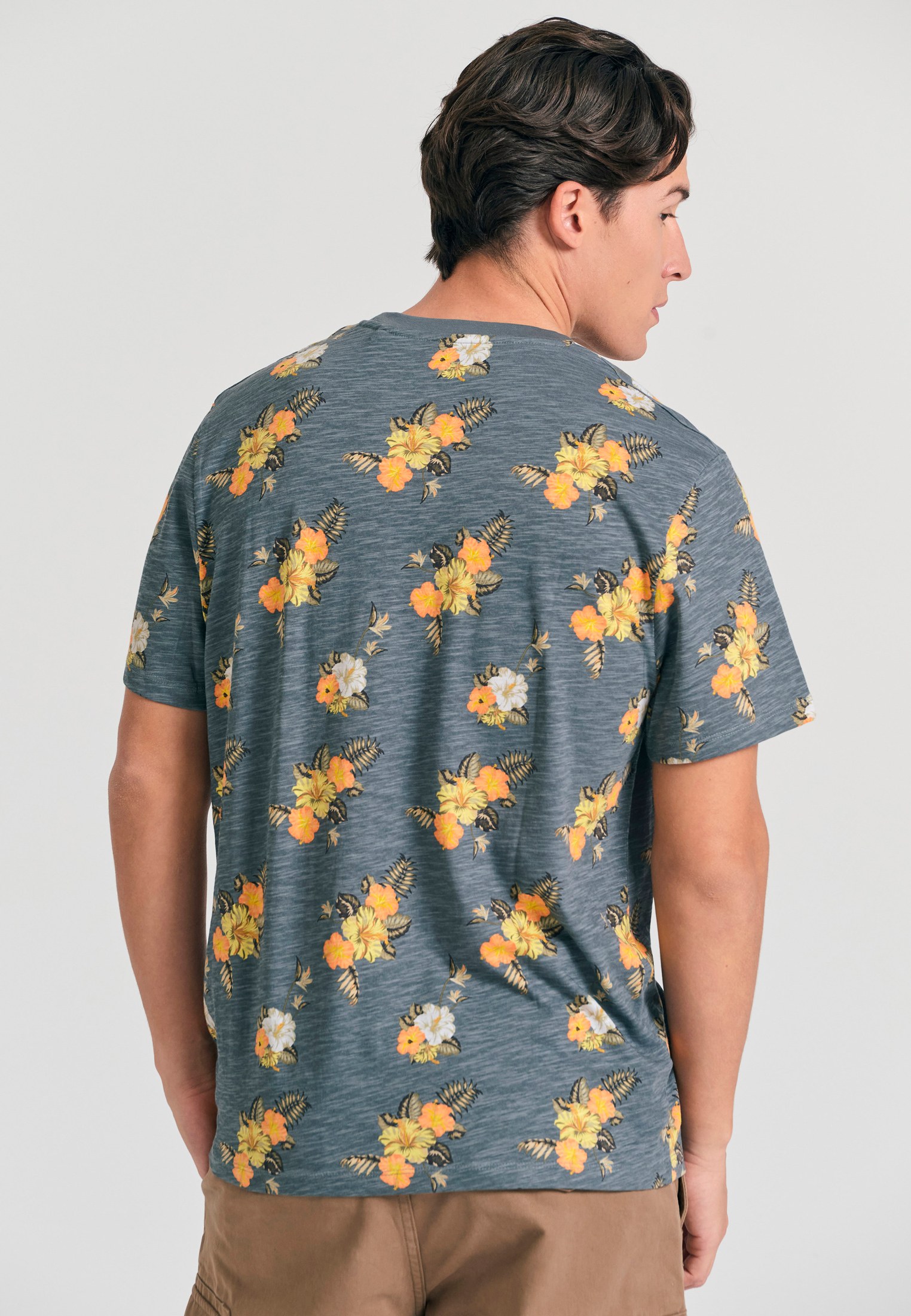 Men's Shirts Funky Buddha Gray