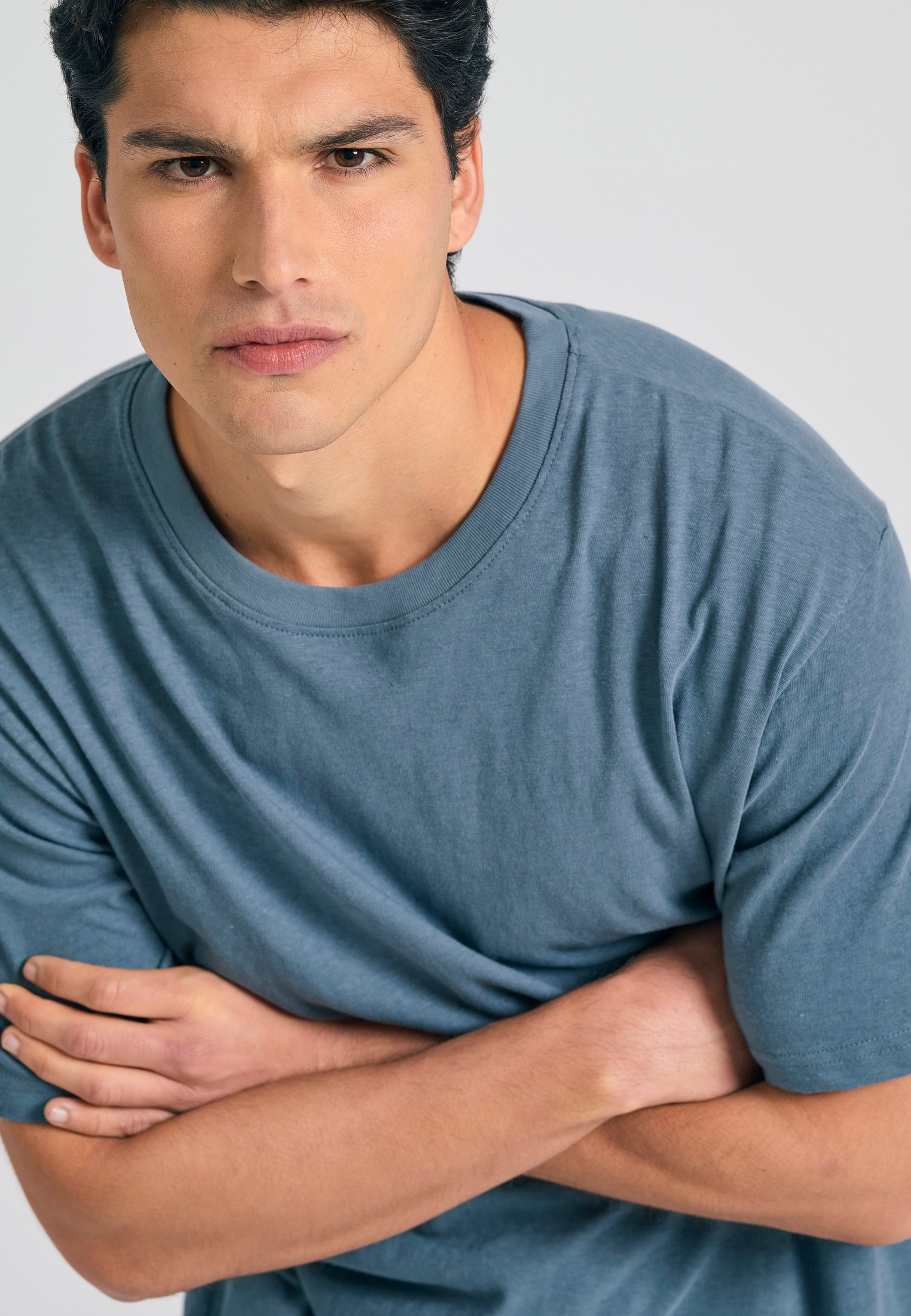 Men's T-Shirts Funky Buddha Gray